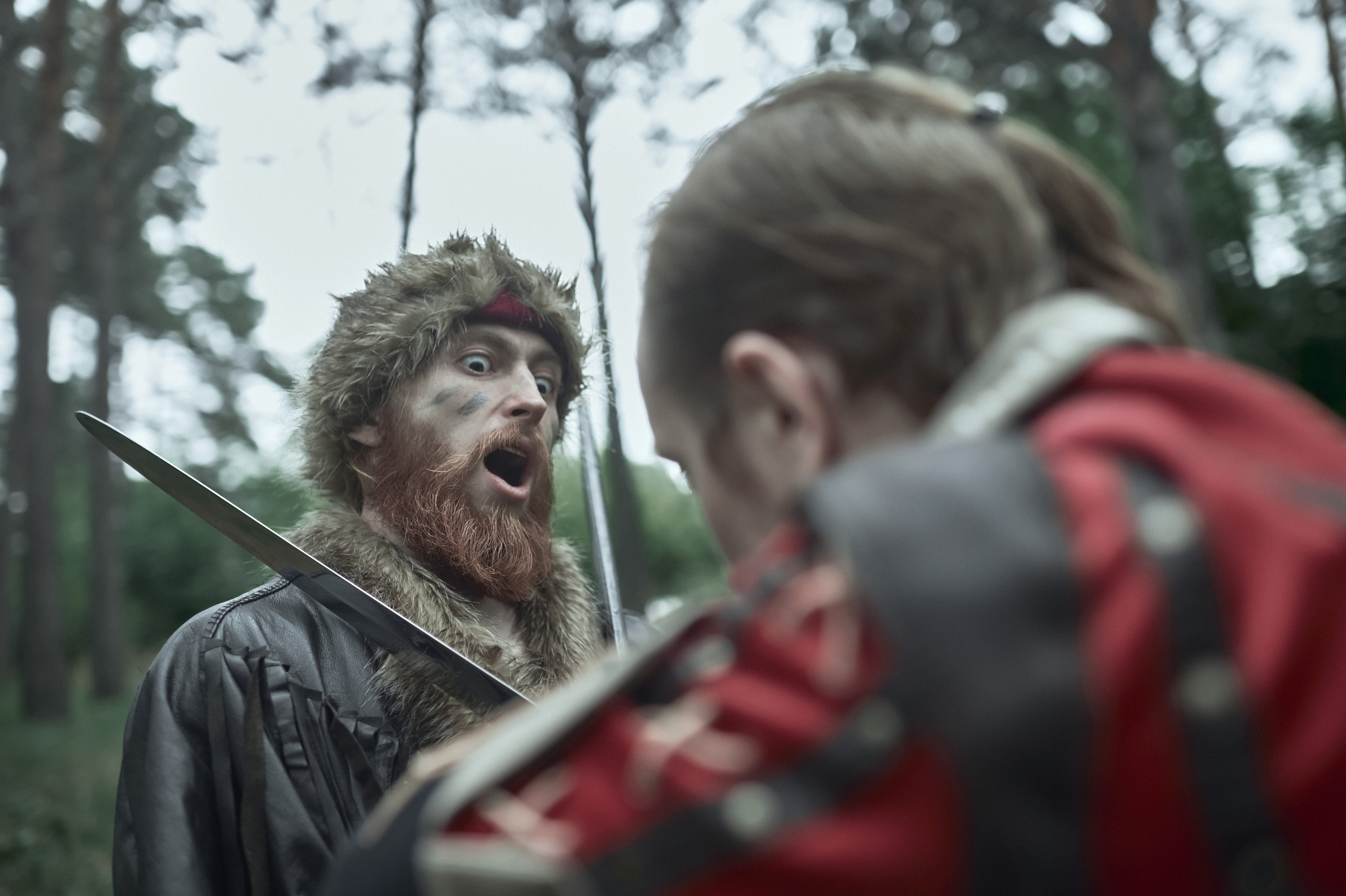 Каролина и Сергей — Предсвадебная съёмка в стиле «Ведьмак». Фотограф Яковлев Роман — Красноярск