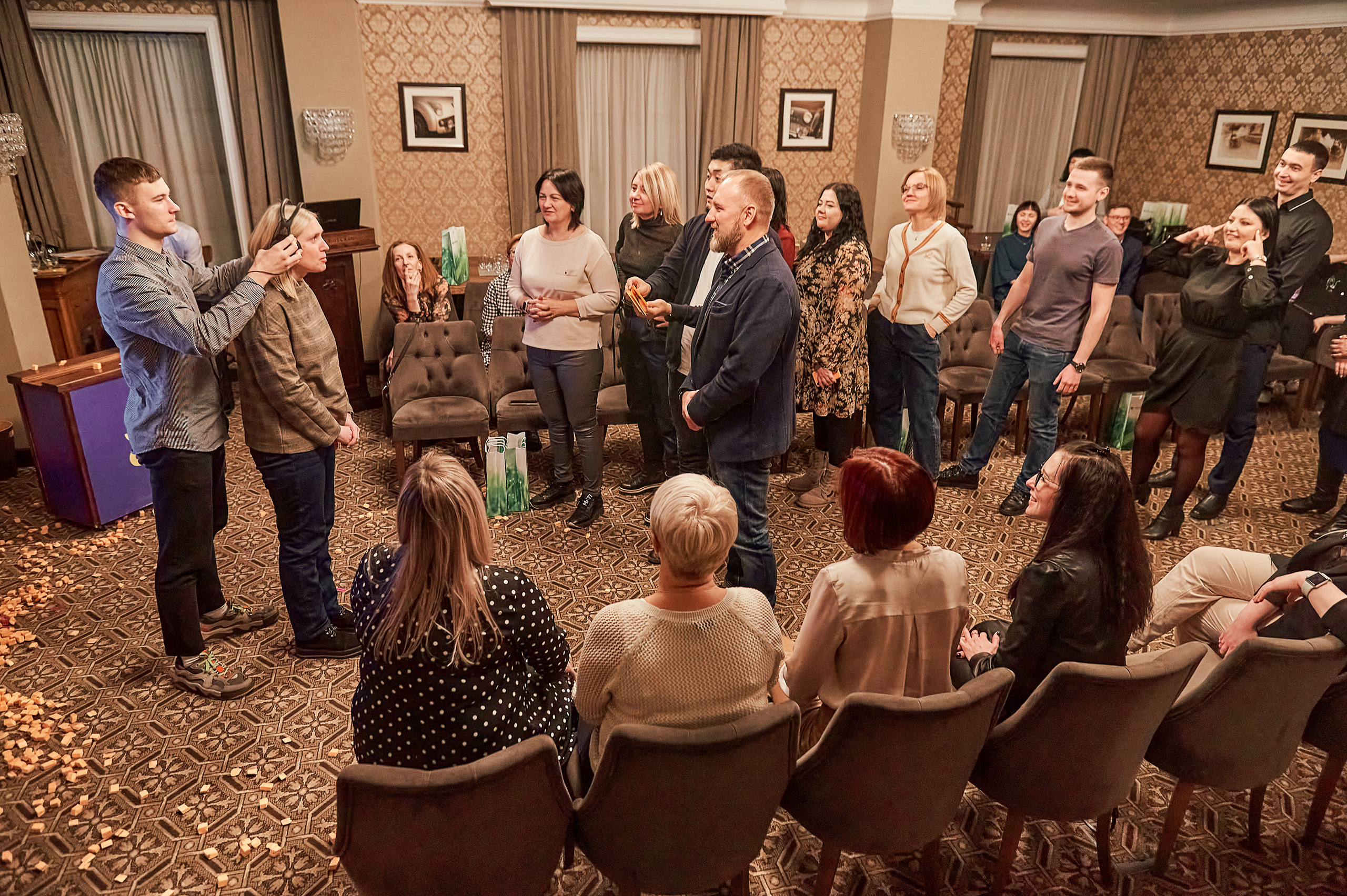 Портфолио репортажной фотосъёмки: "Сбербанк" Новый год. Фотограф Яковлев Роман — Красноярск