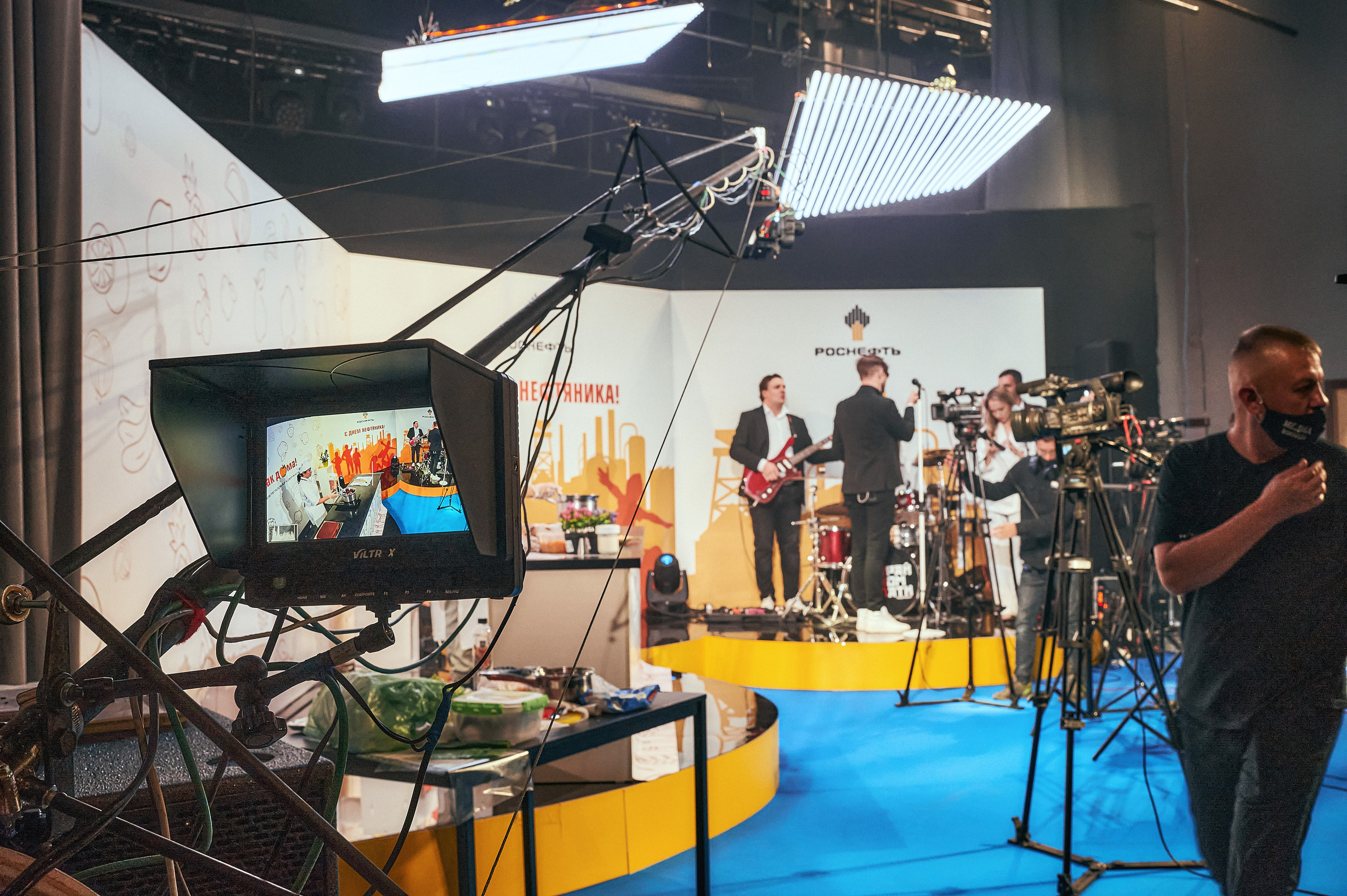 Портфолио репортажной фотосъёмки: "Роснефть" съёмка шоу для «День нефтяника». Фотограф Яковлев Роман — Красноярск