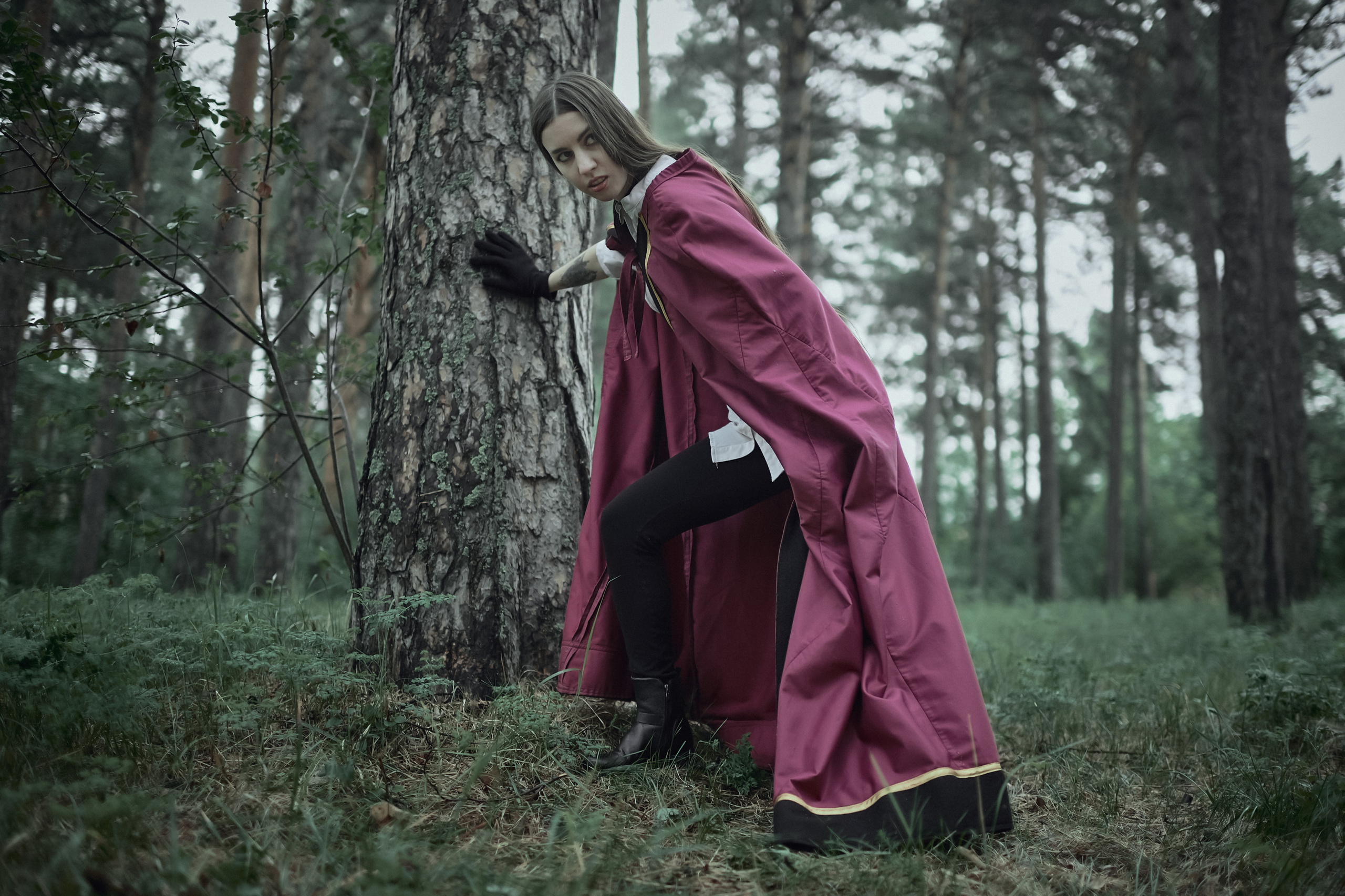 Каролина и Сергей — Предсвадебная съёмка в стиле «Ведьмак». Фотограф Яковлев Роман — Красноярск