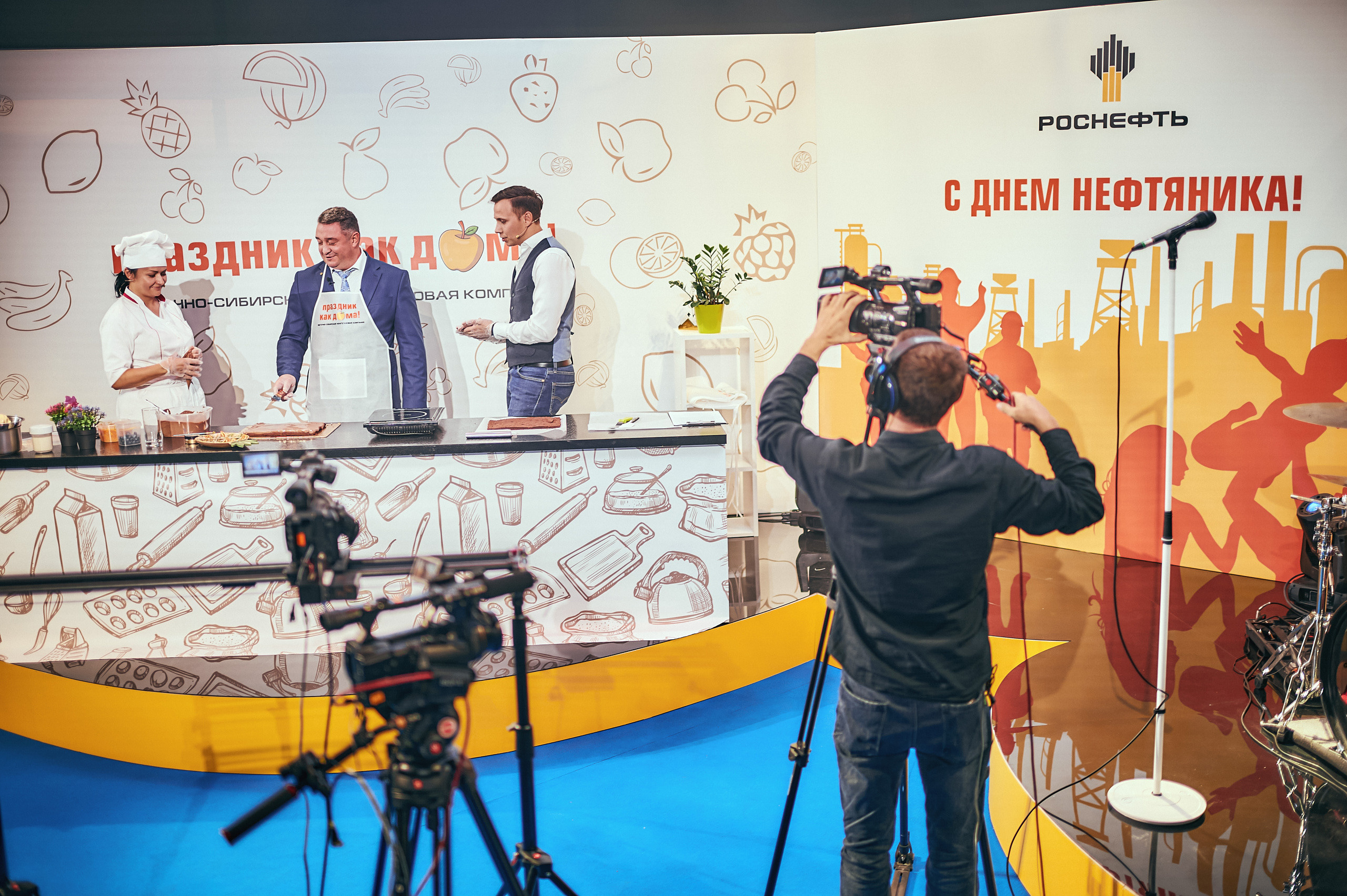 Портфолио репортажной фотосъёмки: "Роснефть" съёмка шоу для «День нефтяника». Фотограф Яковлев Роман — Красноярск