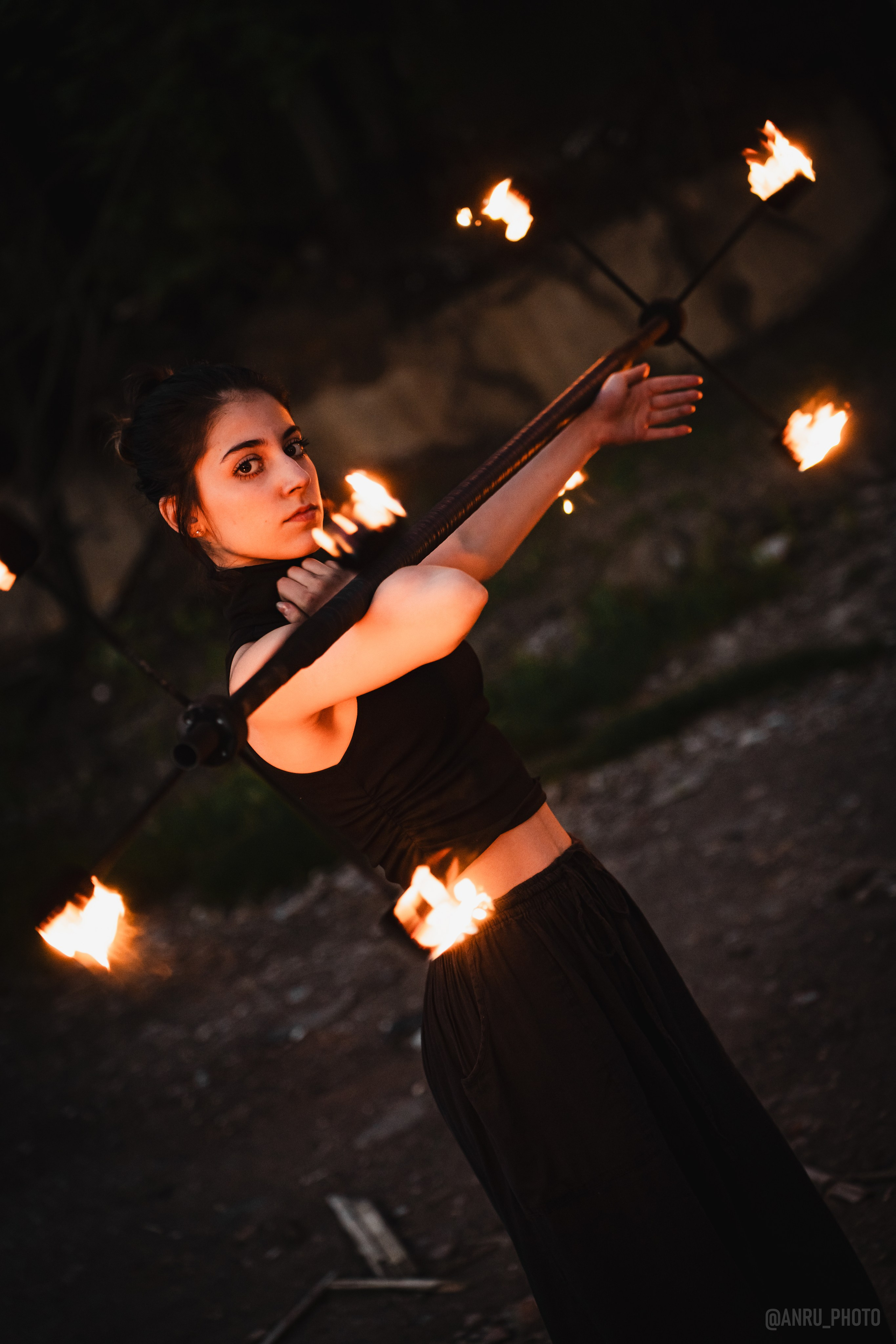 Огненная тренировка. Репортажный фотограф Анастасия Рубцова