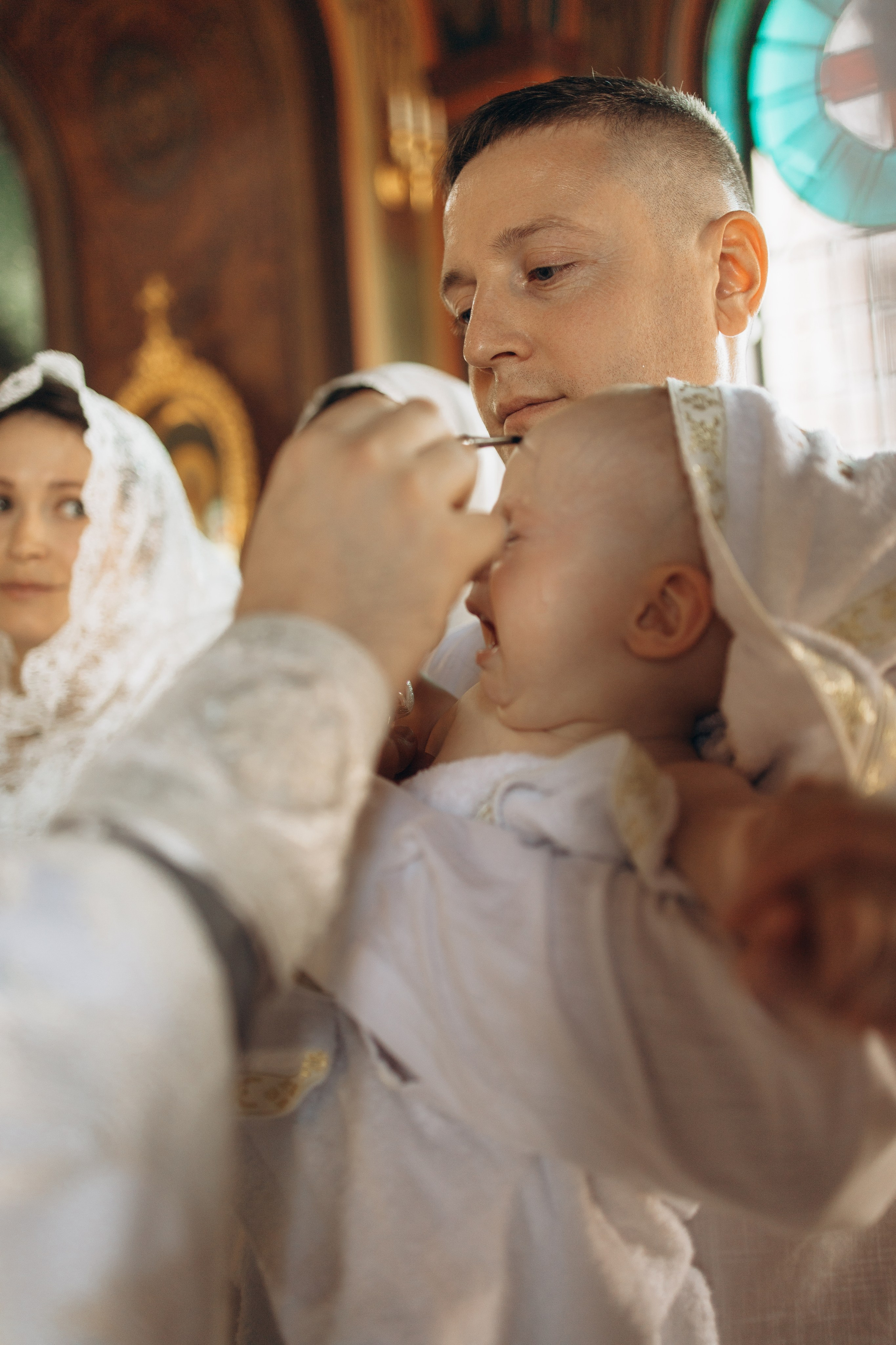 Двойное крещение Анны и Саши. Самый теплый фотограф в Краснодаре Рябоконь Ксения