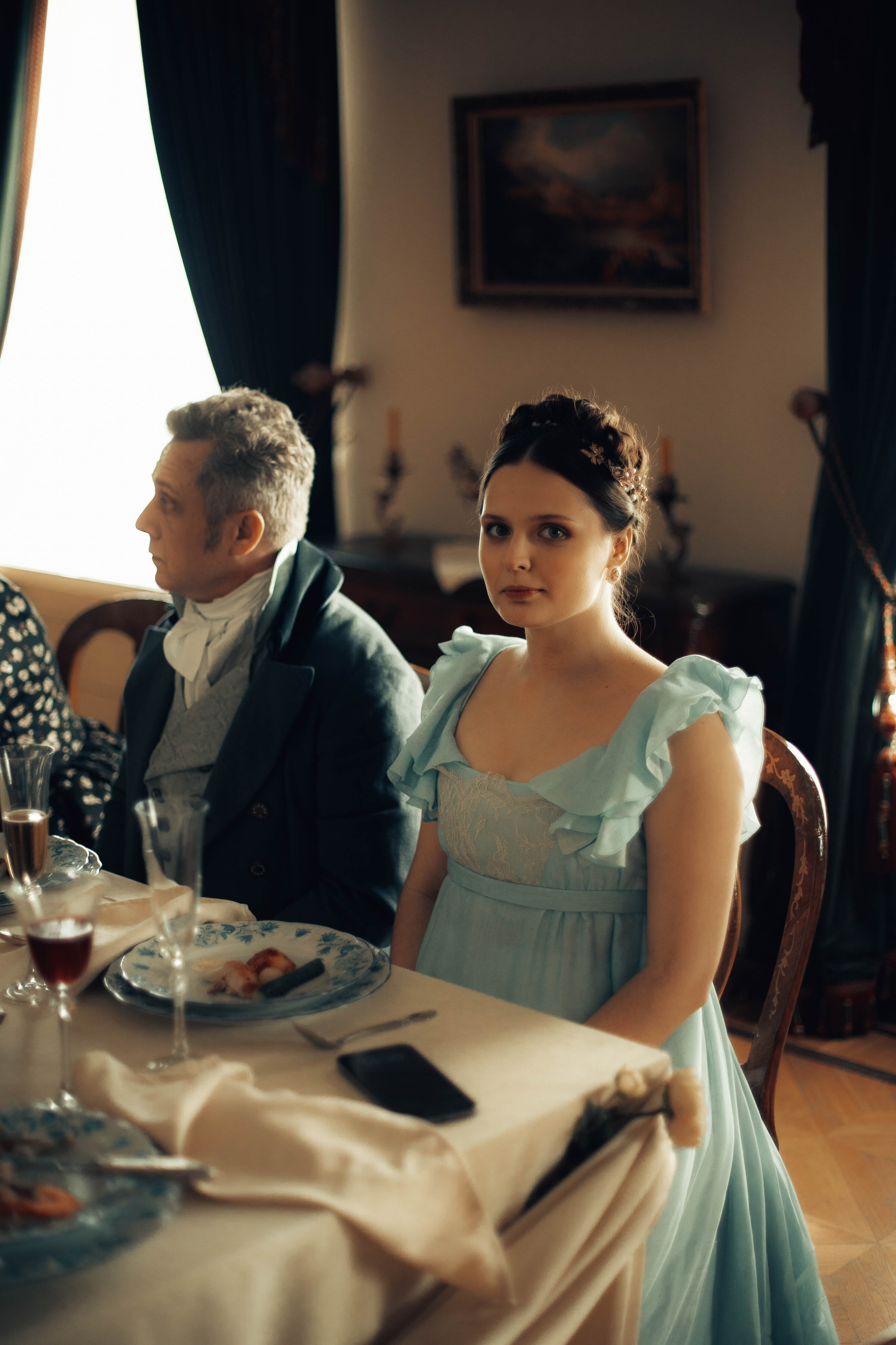 Бэкстейдж с фильма «Онегин». Фотограф Veronika Potaseva