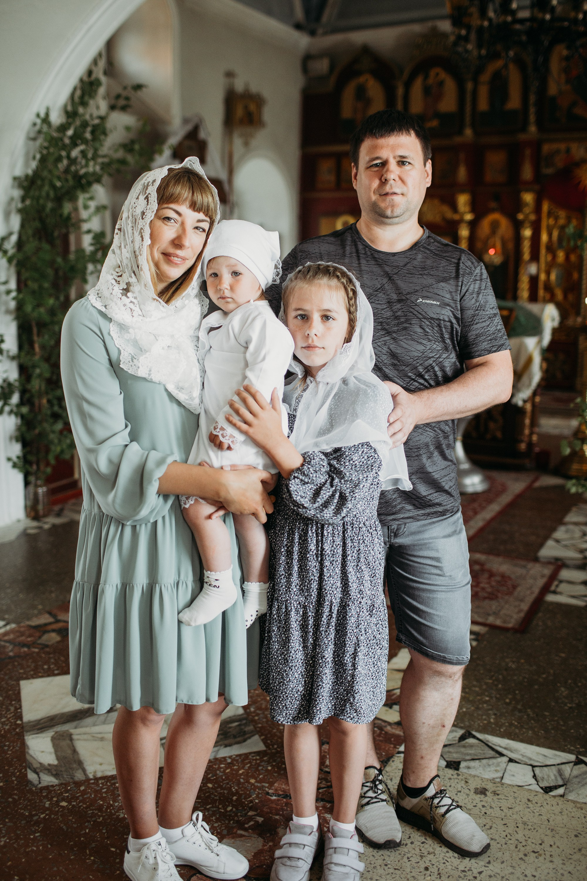 Крещение. Спасский храм с. Коларово. Семейный фотограф Томск