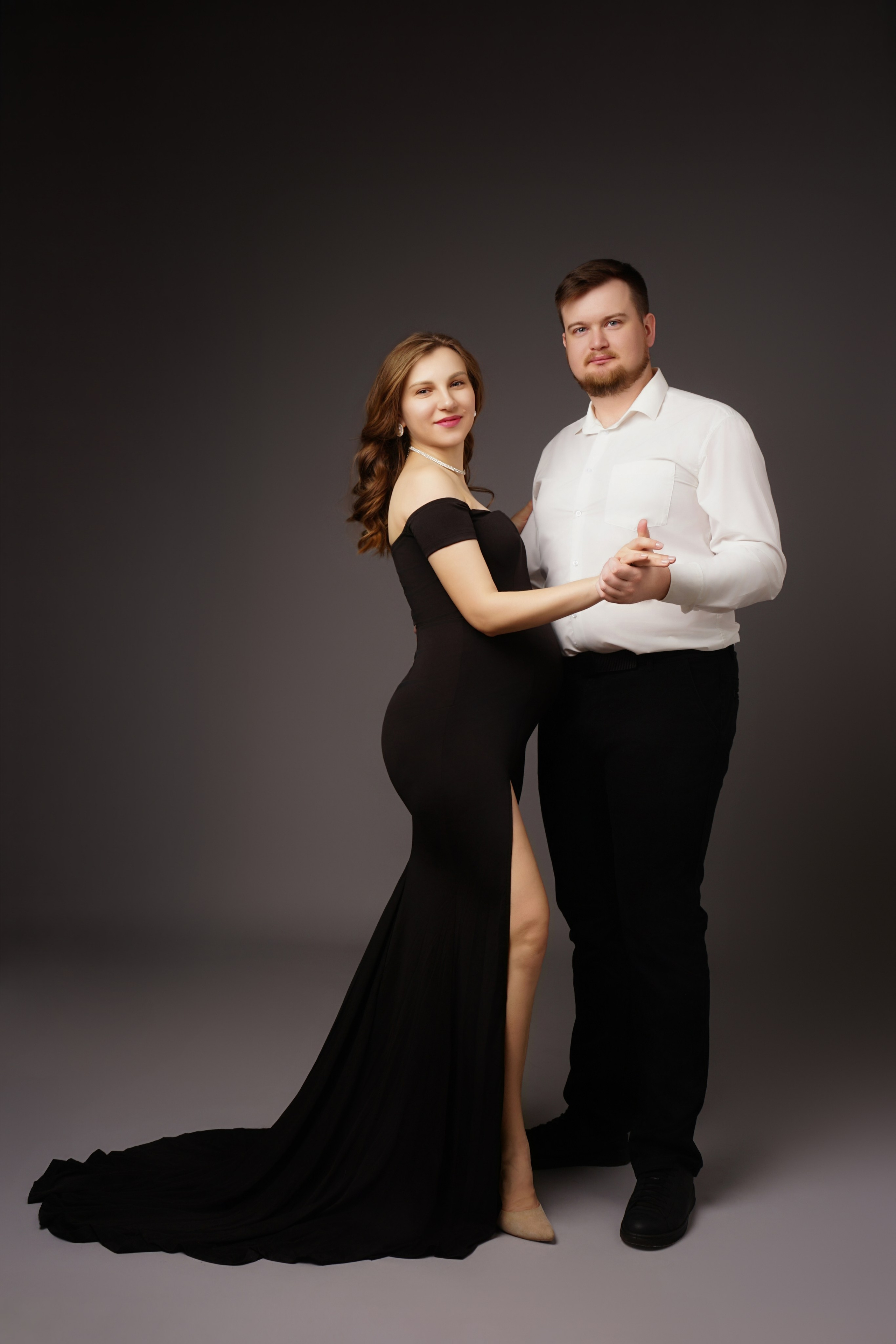 Съёмка беременности в моей фотостудии «НЕБО». Женский фотограф в Химках Алёна Ленёва