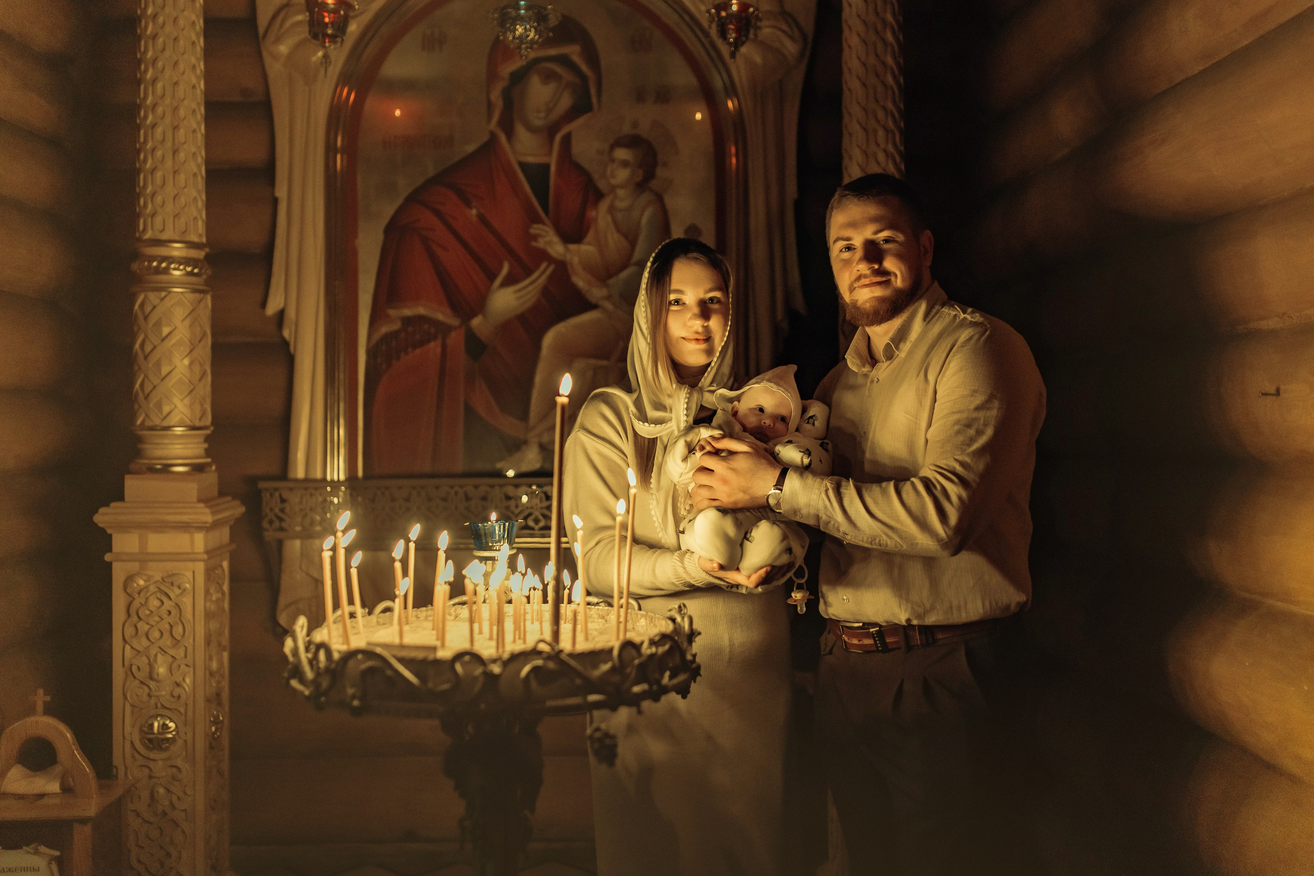 Крещение Эмилии, храм Святой Троицы, ноябрь 25