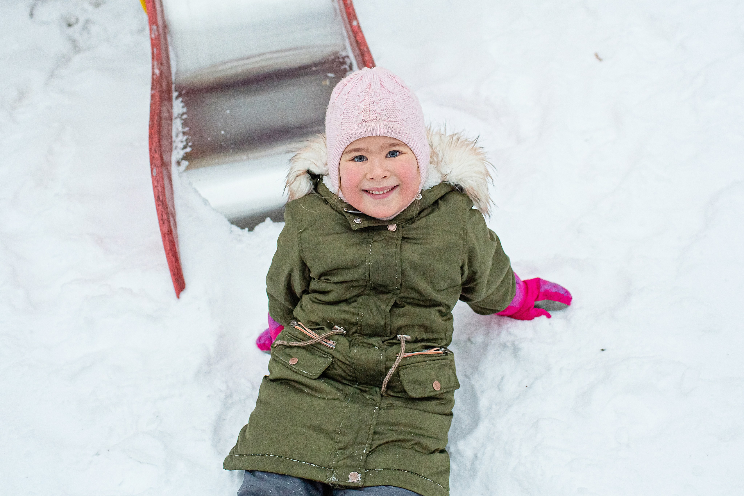 Зима в детском саду. Свадебный, семейный, детский фотограф в Санкт-Петербурге