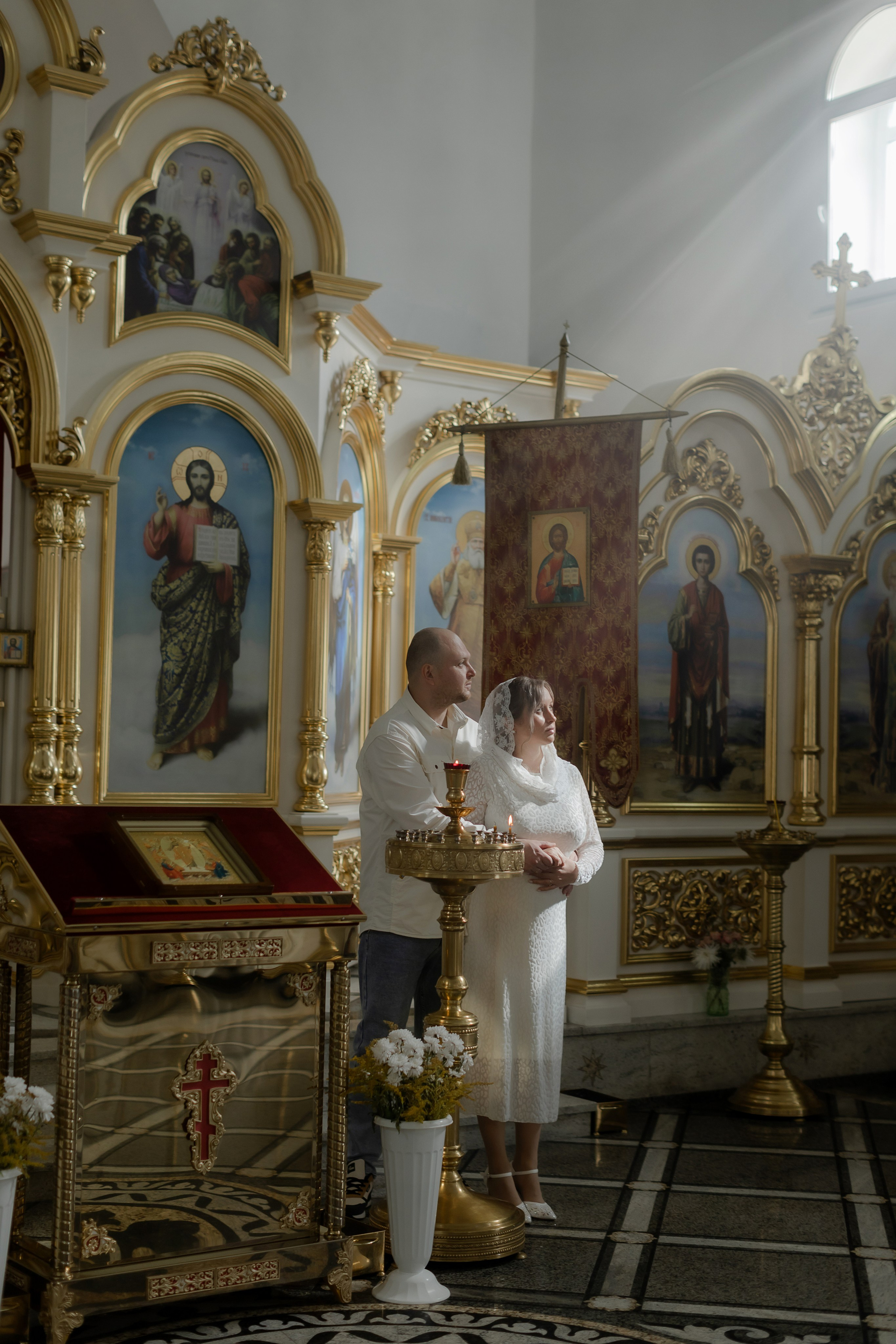 Венчание (Храм святителя Иннокентия). Свадебный и семейный фотограф в Перми Дергачева Кристина
