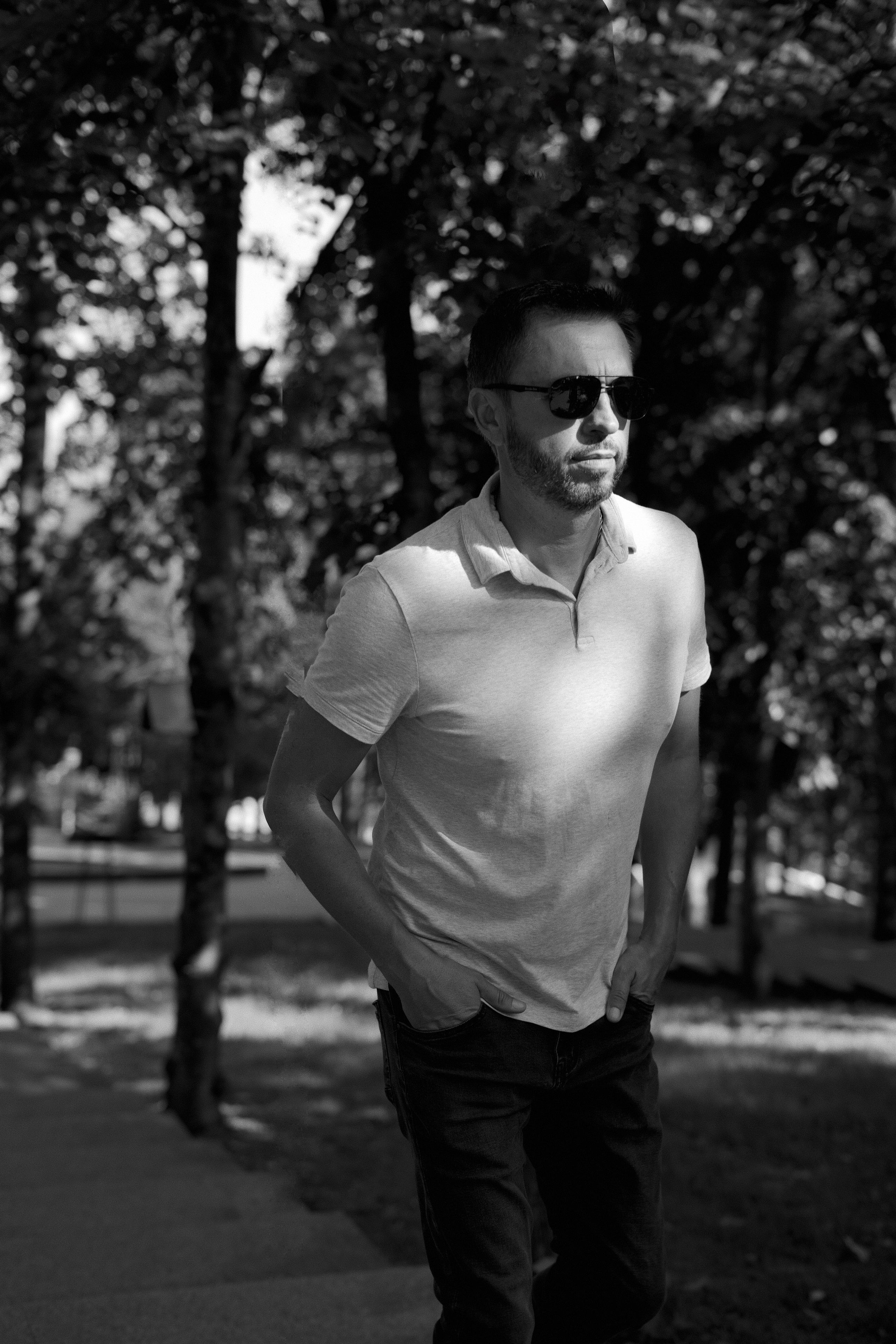 Мужской портрет «ЧБ». Фотограф в Кисловодске Наталья Попова