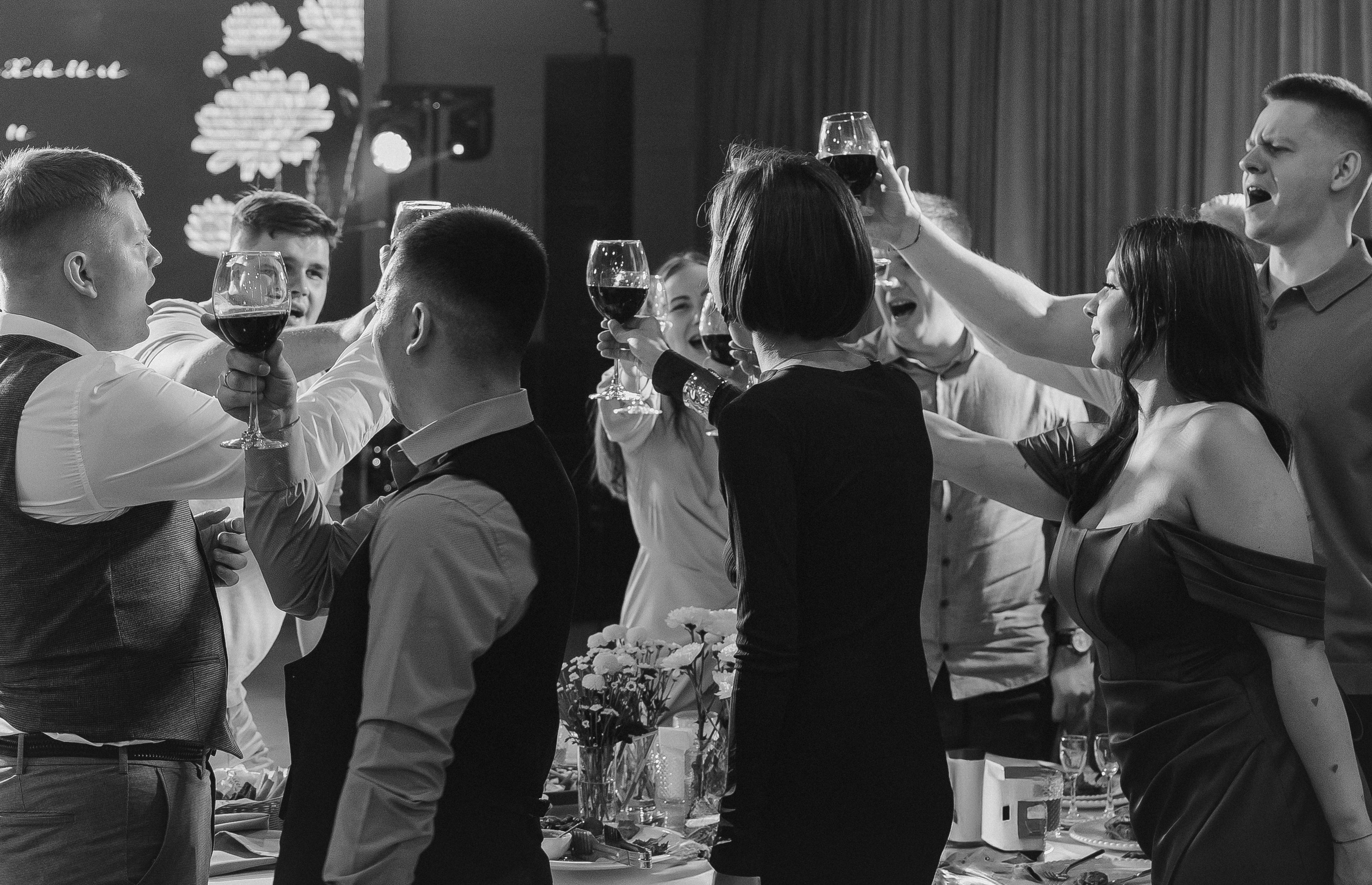 Свадебный ужин в Красноярске, свадебное агентсво Инсайт красноярск