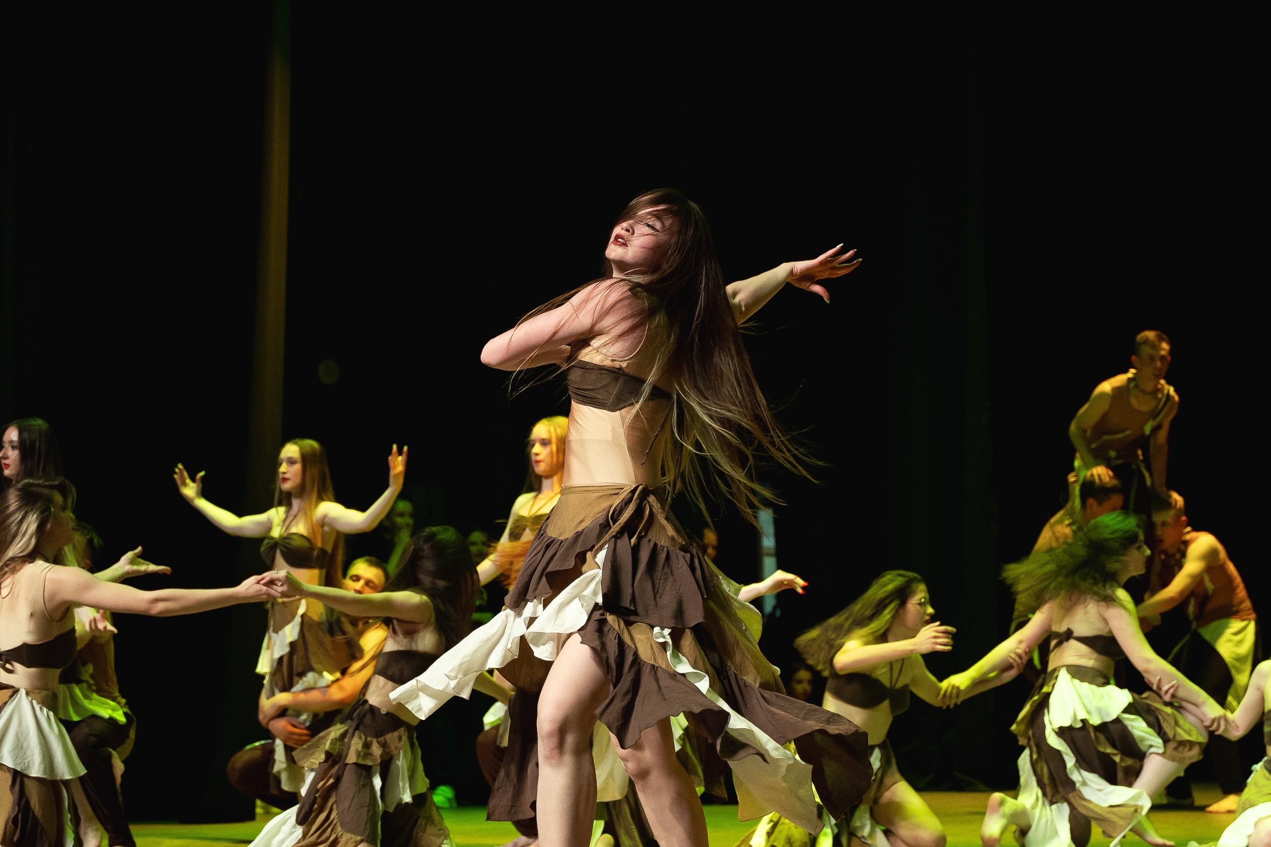 Отчётный концерт танцевально-спортивного клуба «PULSE». Портретный и репортажный фотограф в Воронеже: Анастасия Пузикова