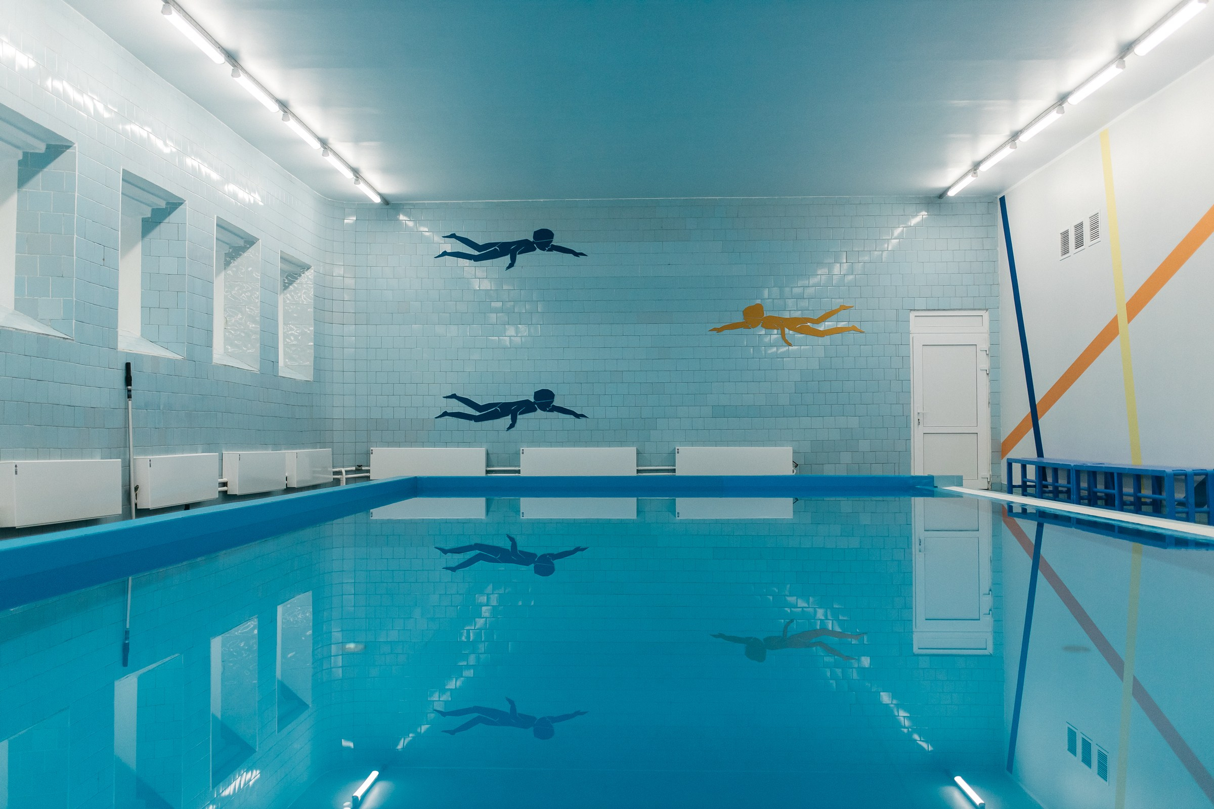 Открытие бассейна