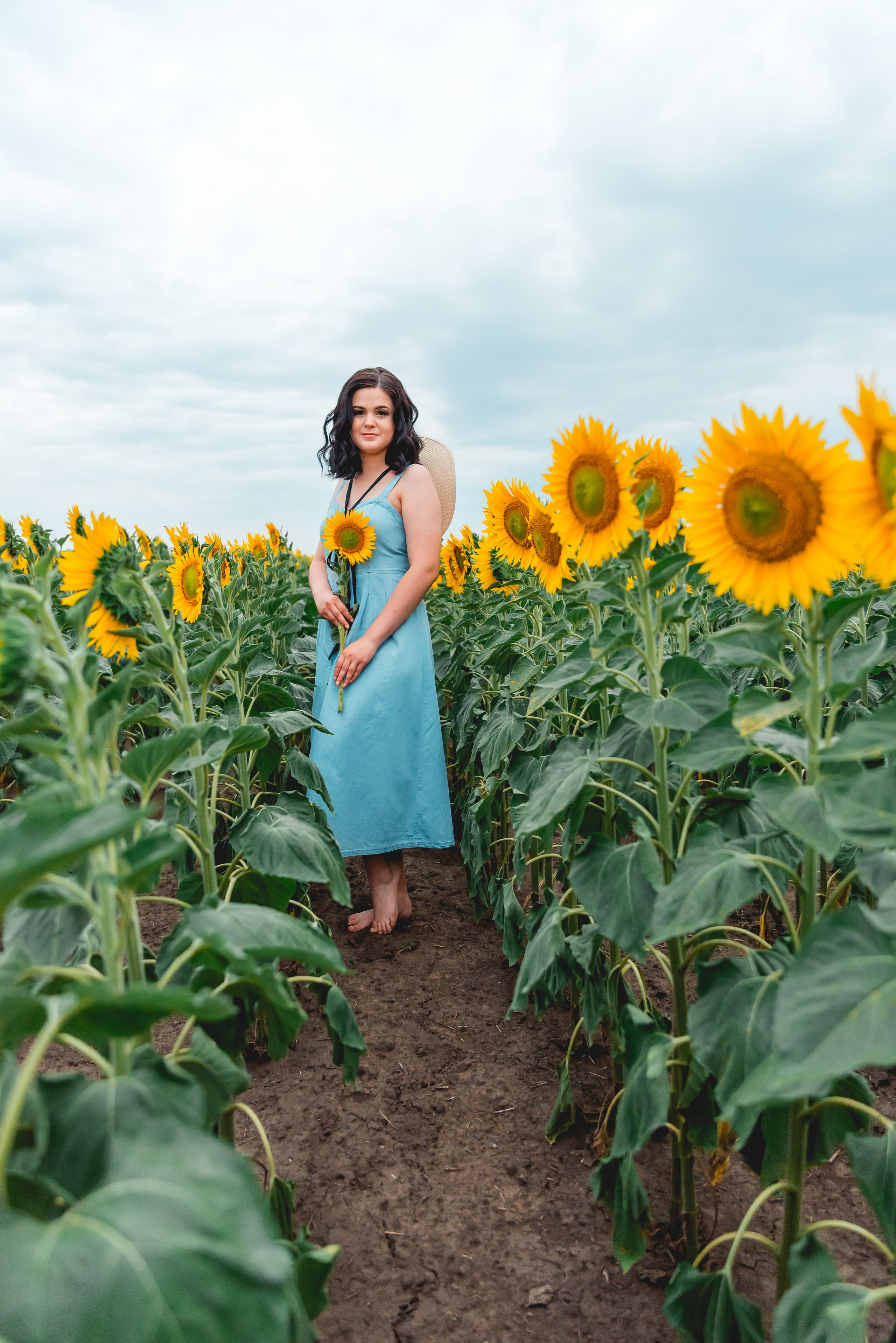 В ПОДСОЛНУХАХ. Семейный фотограф в Барнауле