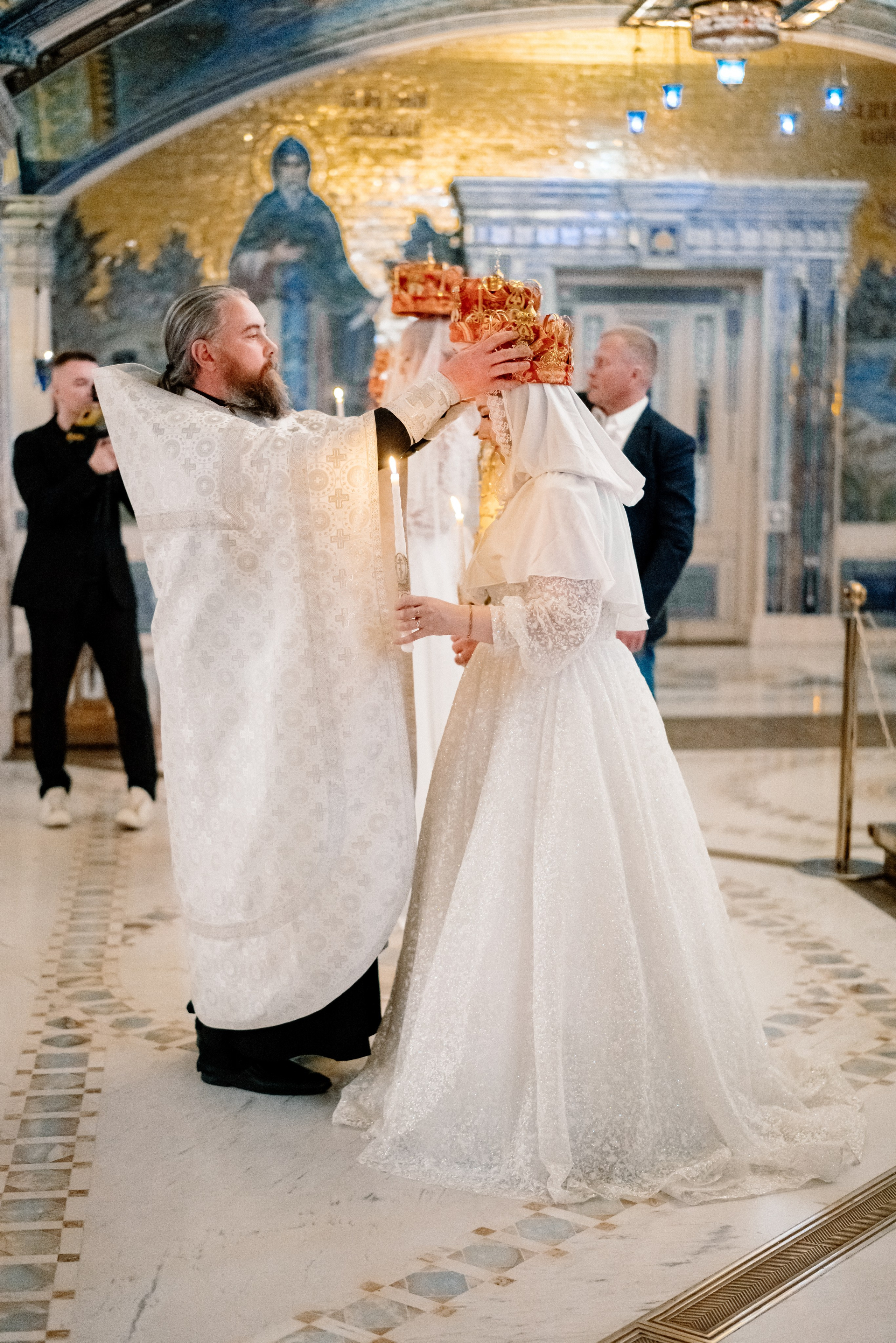 Венчание в Главном храме вооруженных сил (Патриот). Семейный фотограф Одинцово Москва Наталия Черенкова