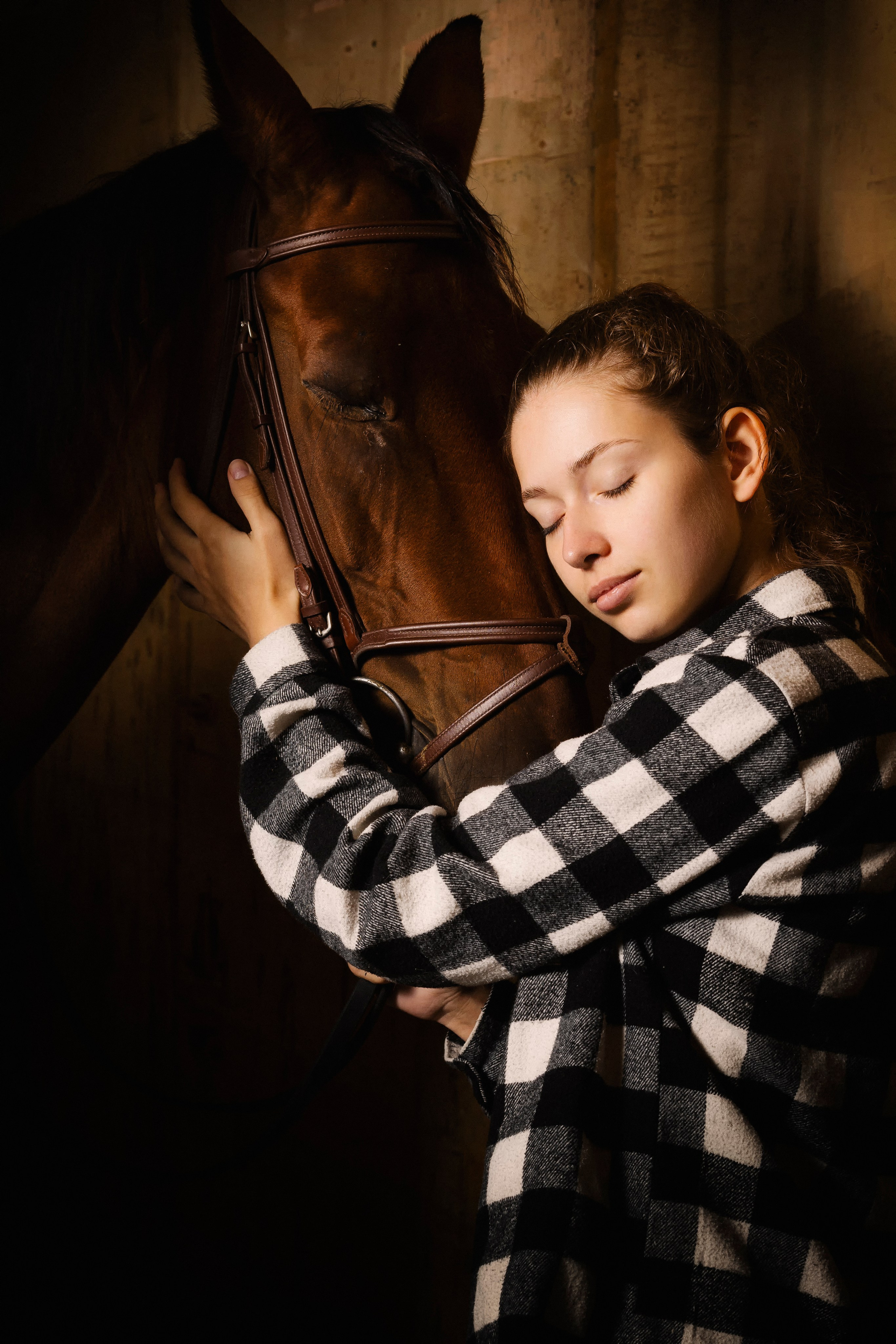 Лиза, фотосессия с лошадьми. Фотограф в Туле — Борисов Николай