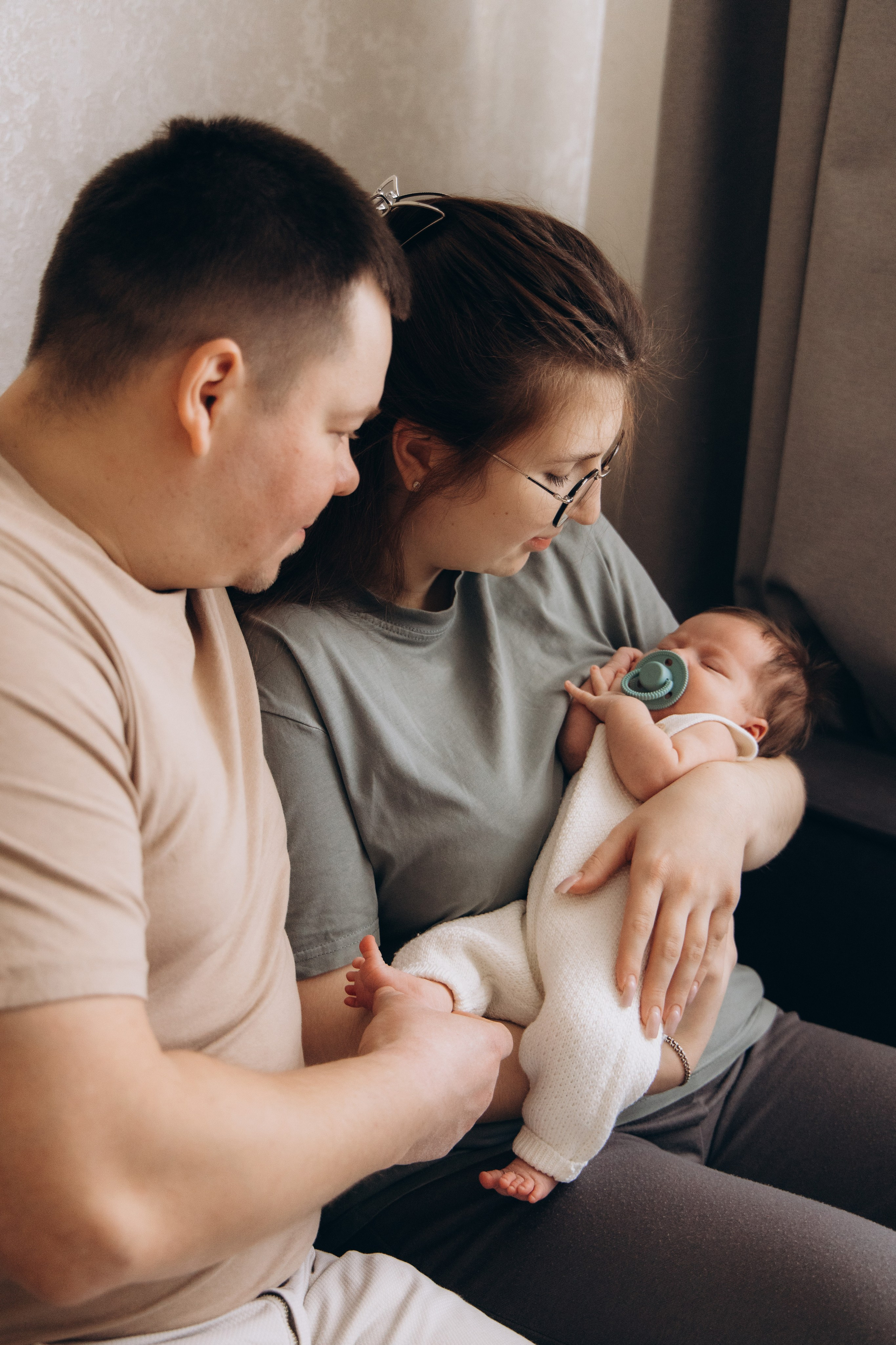 Выписка Евы + Нью Борн. Свадебный и семейный фотограф в Краснодаре Диана Смирнова