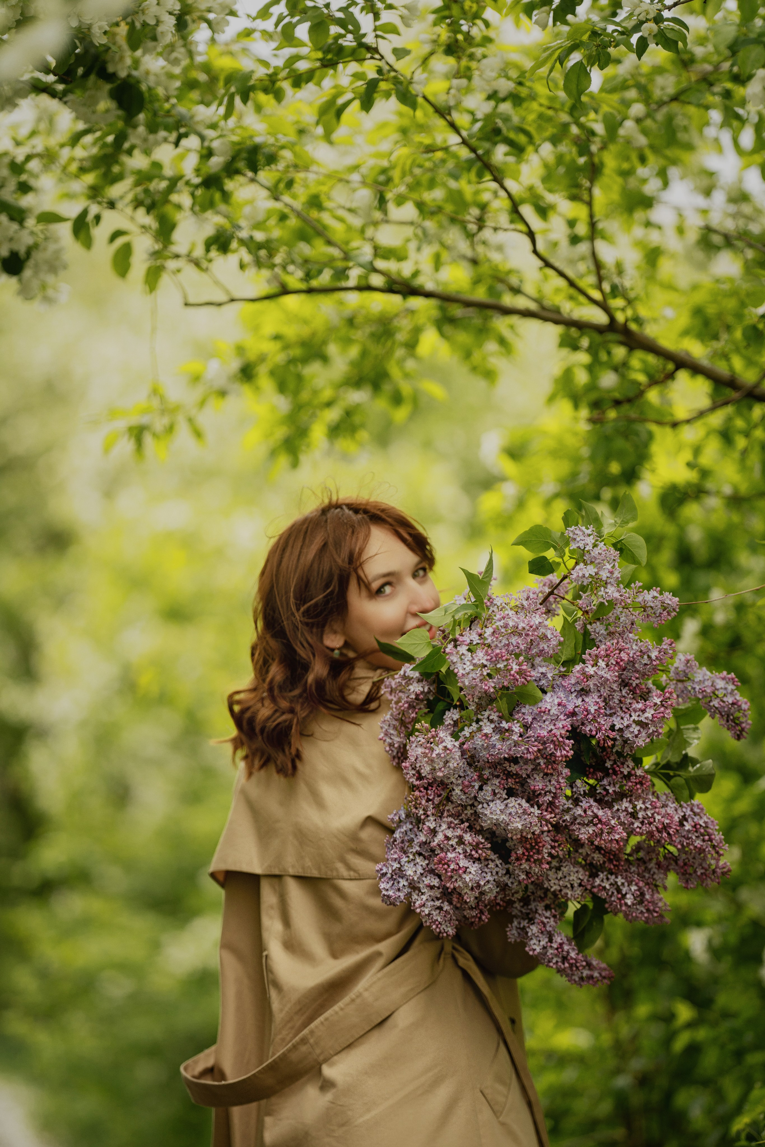 Юля (съемка в яблонях). Kameramotor74