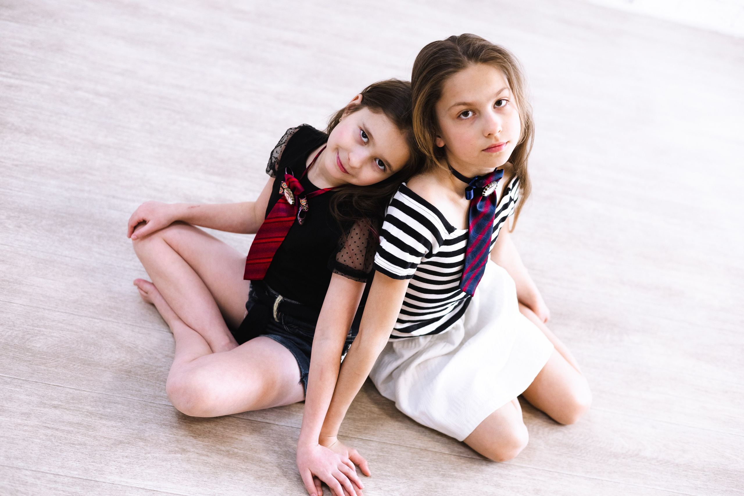 Галстук-переделка — стильное решение для оригинального образа девочки-подростка. Школа для девочек во Владивостоке — Само Совершенство