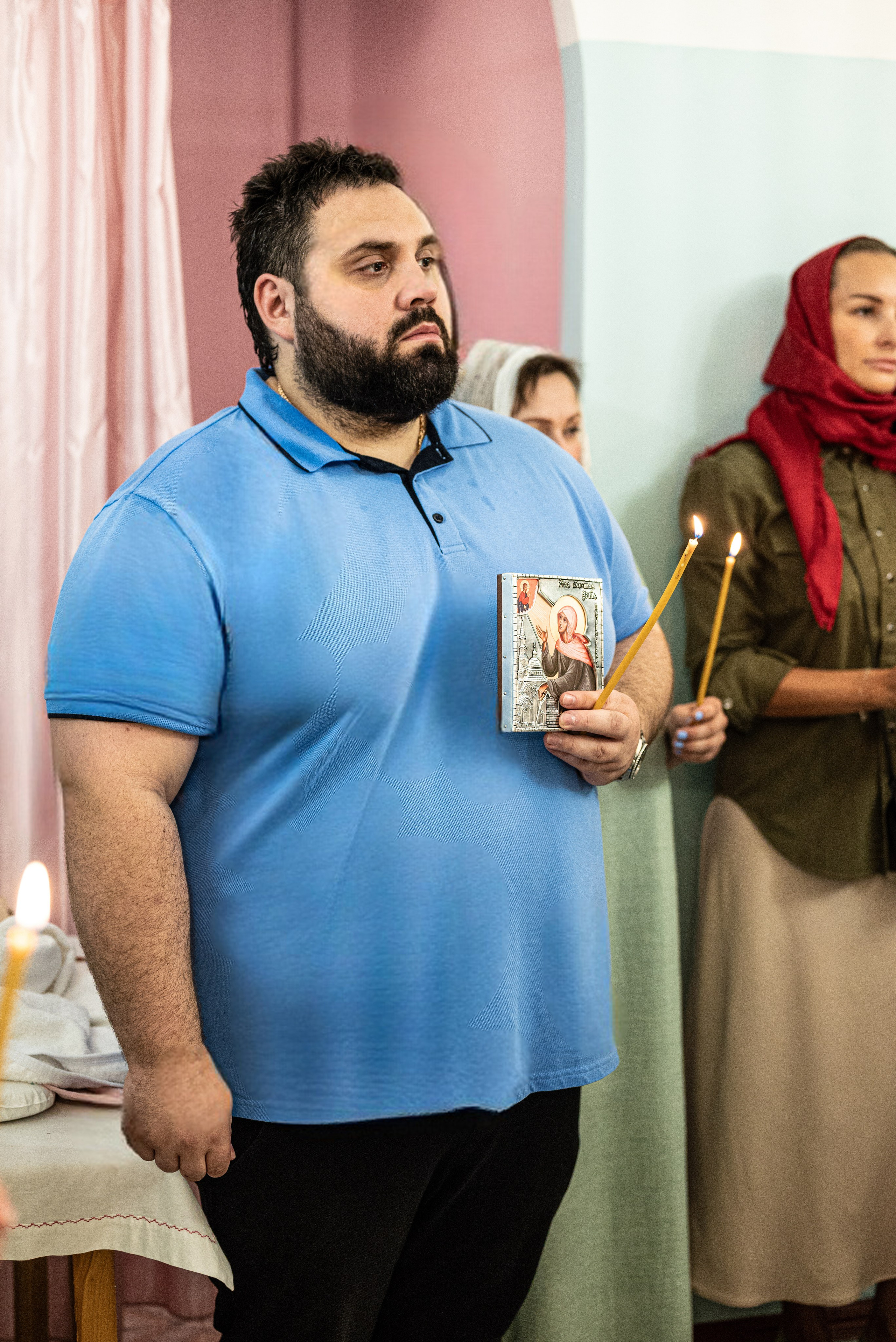 Крещение Анна. Семейный и детский фотограф Москва