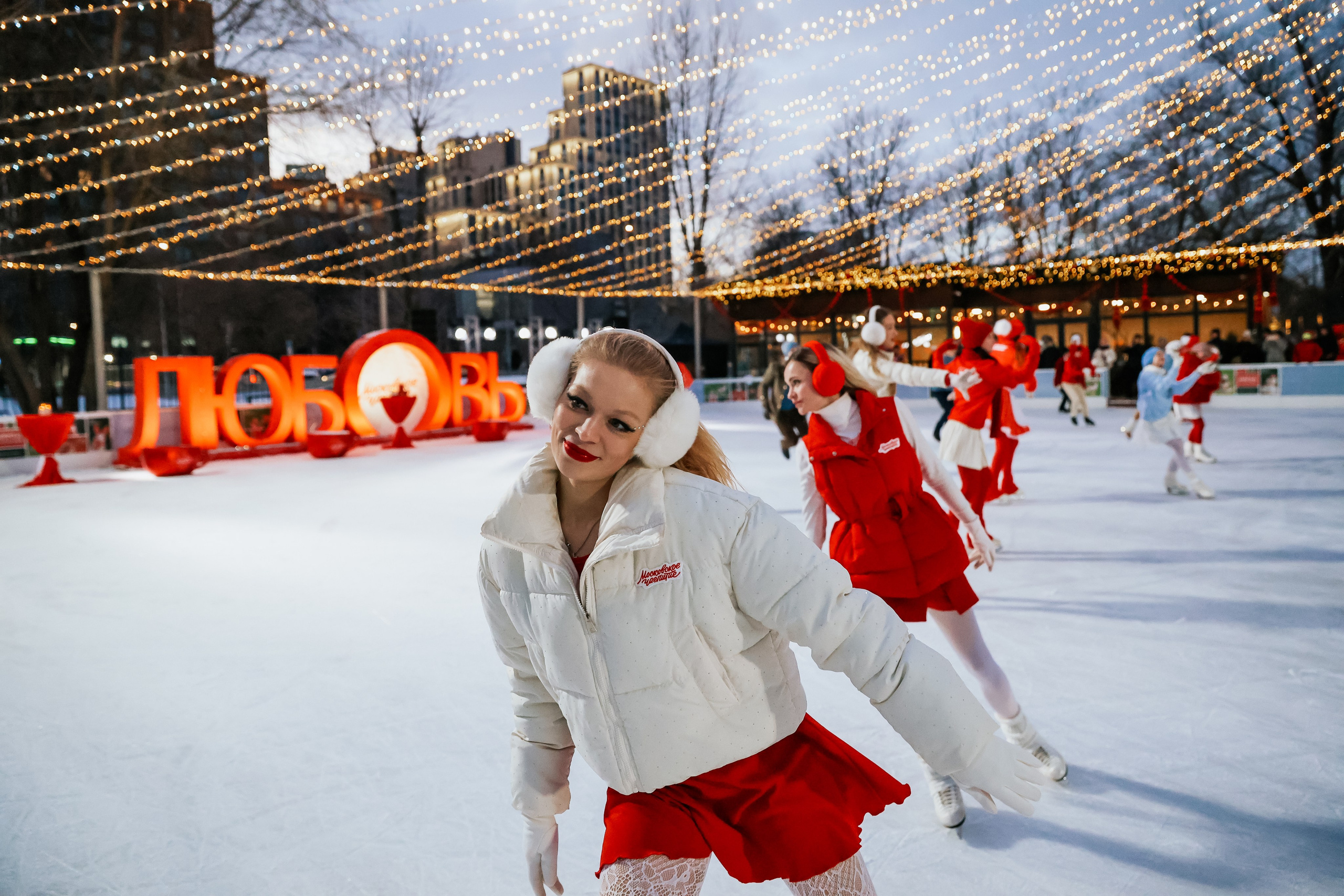 Ледовое шоу Сити каток Московское Чаепитие. Фотограф и видеограф Анна Домашенко