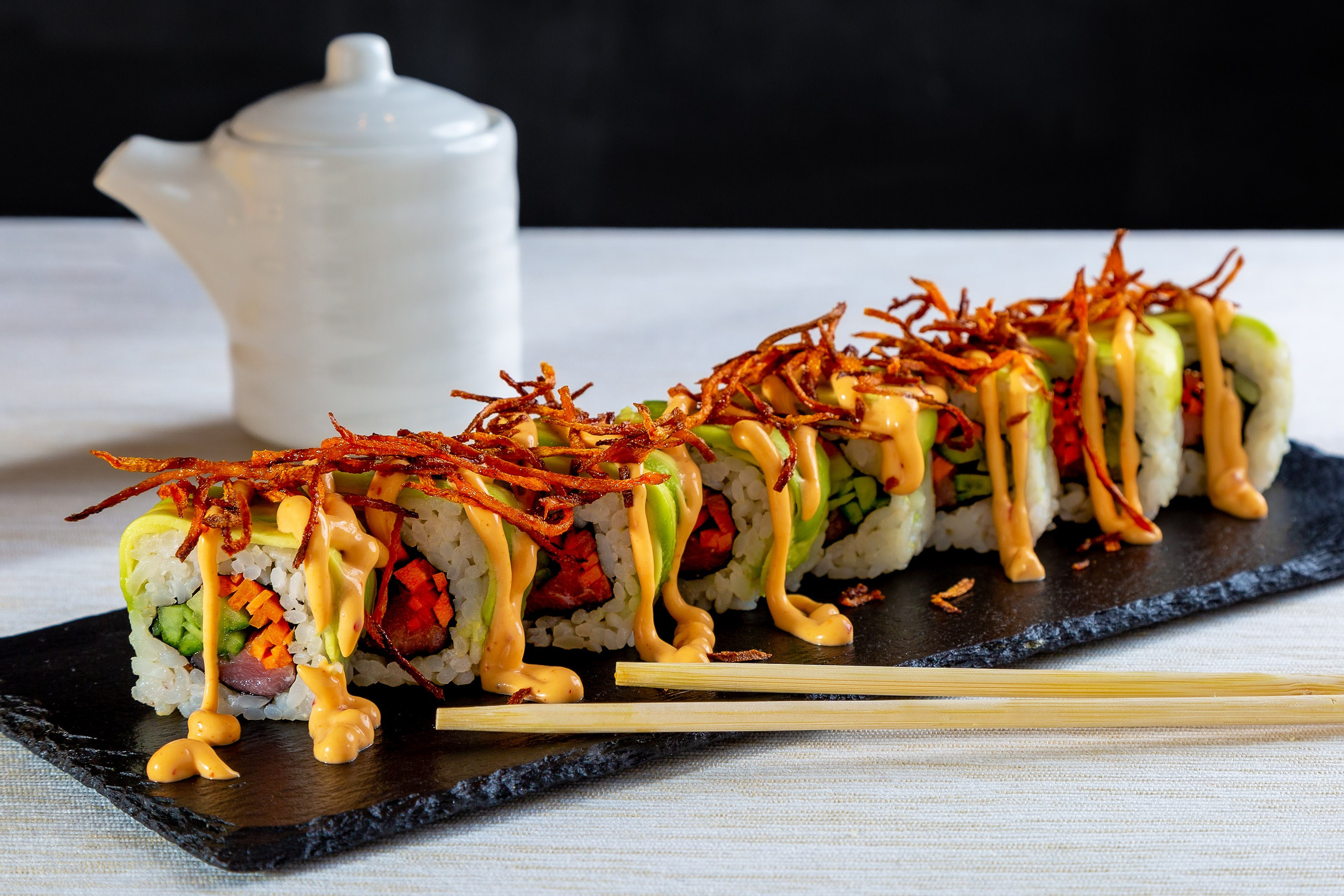 Роллы, аппетитное фото