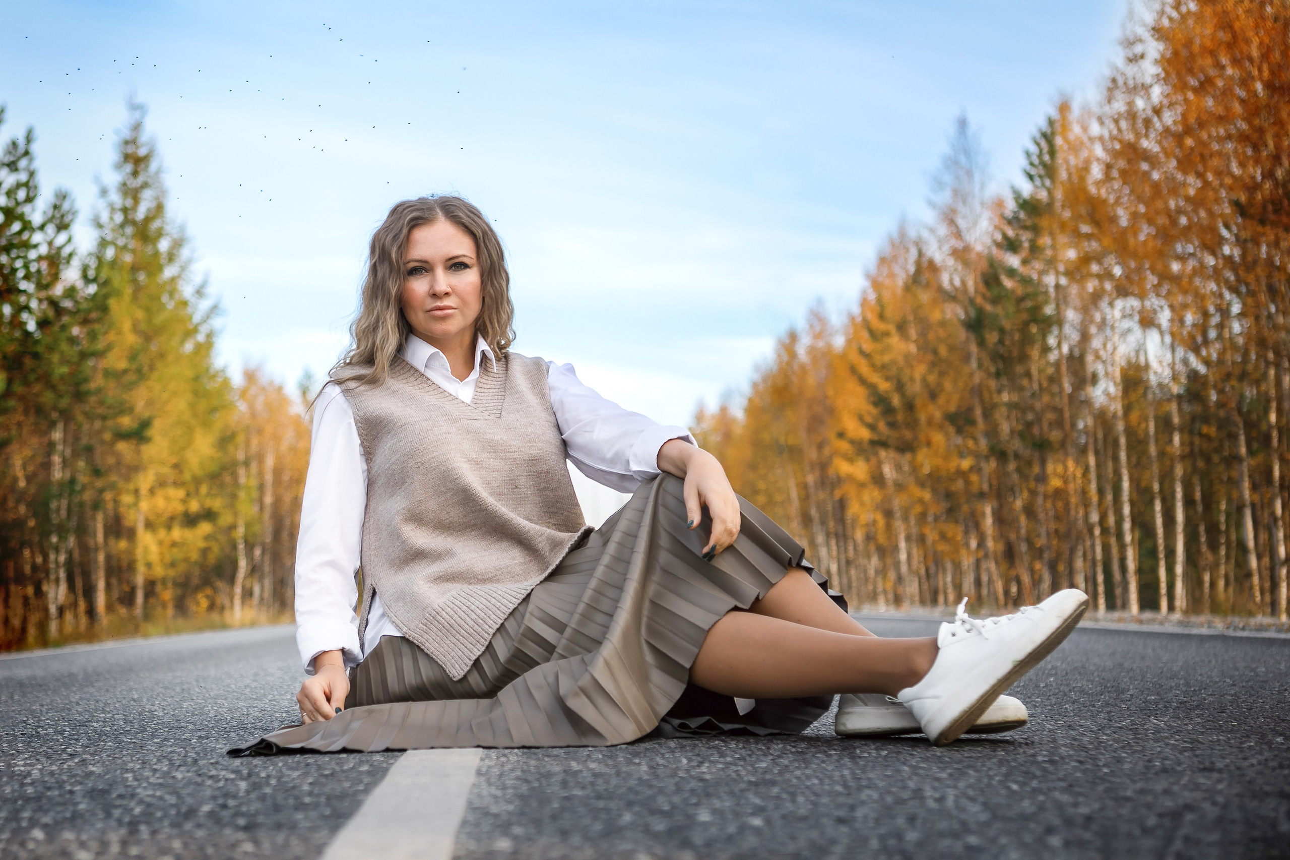 Осенняя Вера. Фотограф Губкинского