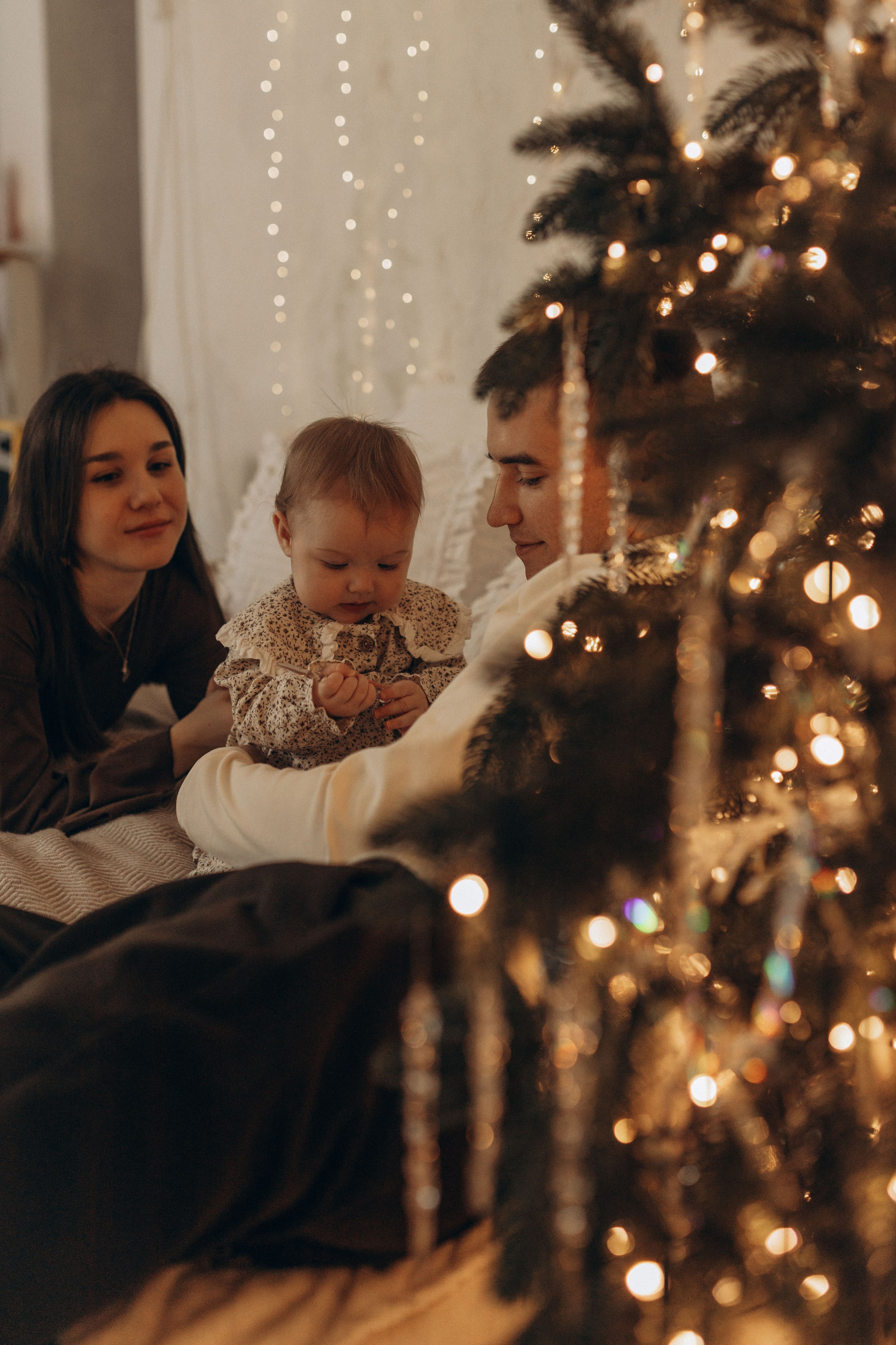 Новогодняя история Дмитрия, Полины и Анюты. Фотограф в Ставрополе Svetlana Matveeva
