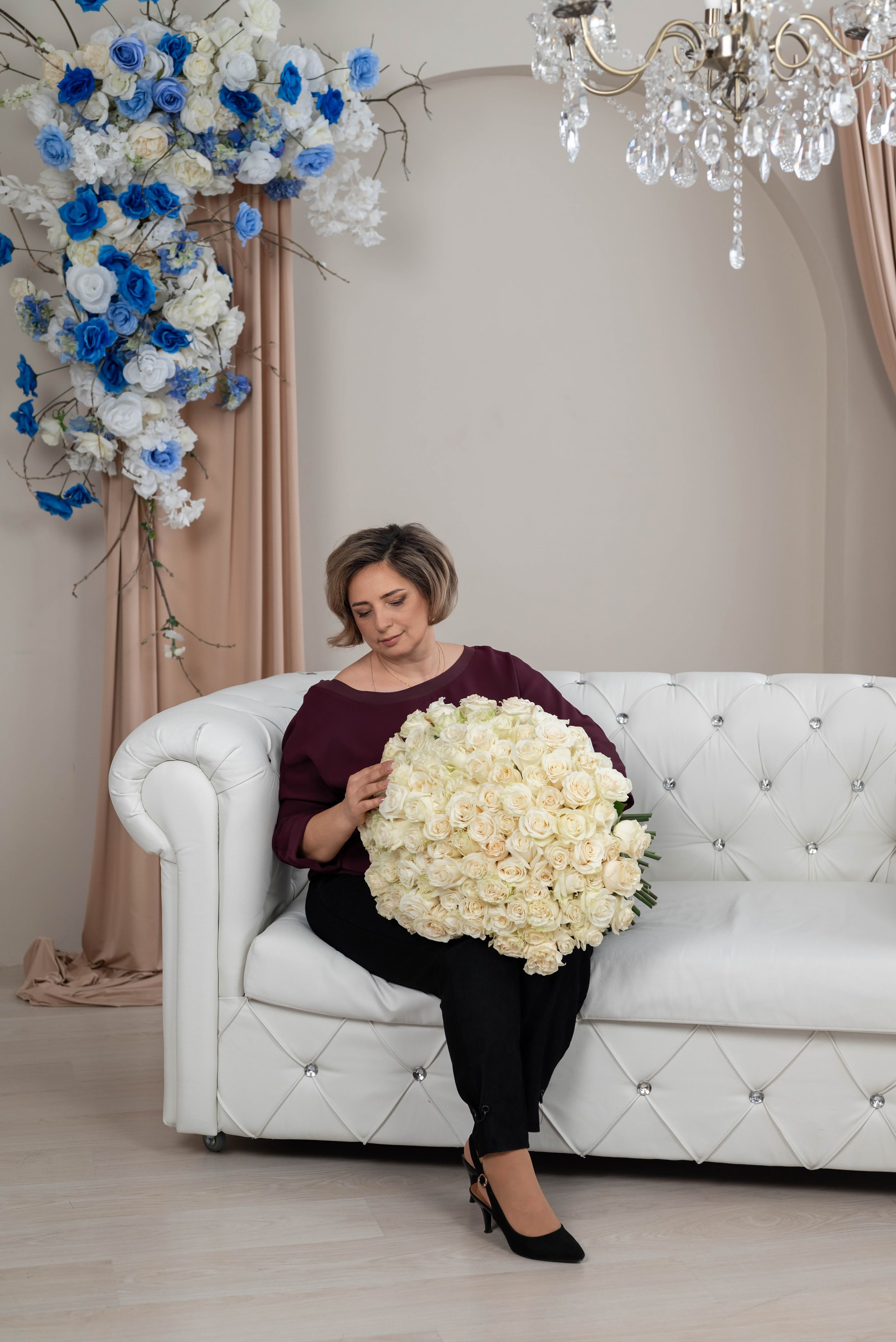 Фотопроект 101 белая роза 2026 год. Фотограф в городе Салават