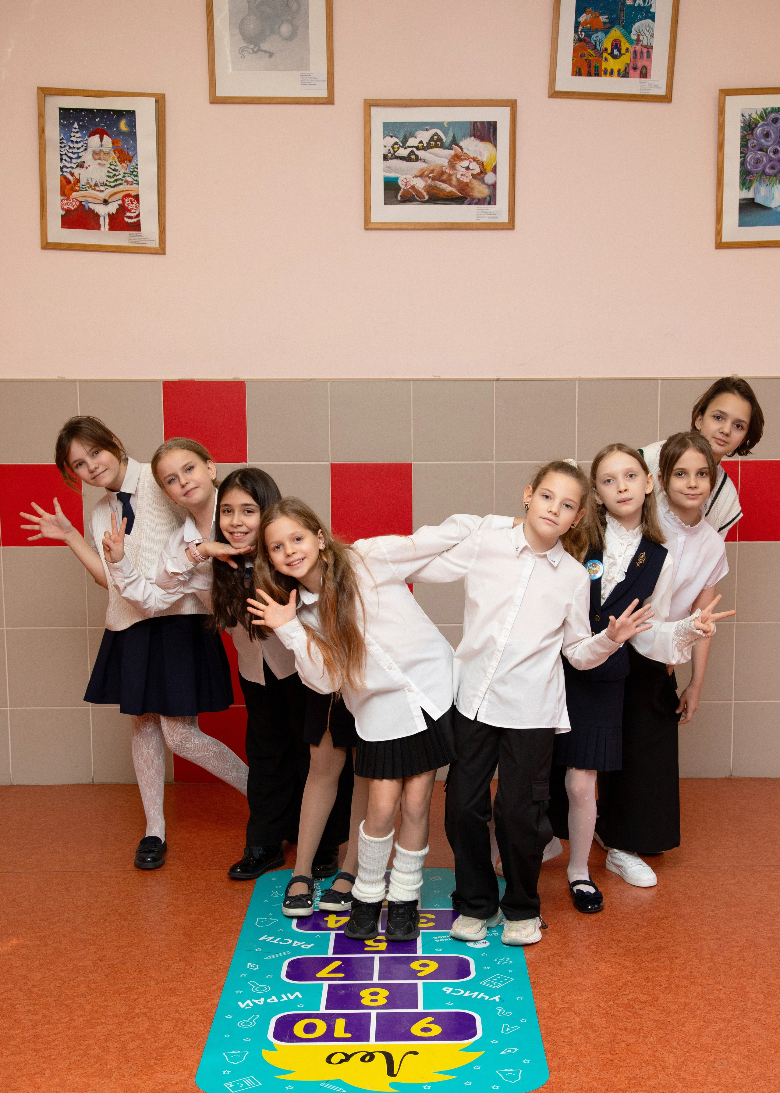 Групповая фотография. Начальная школа. 4 класс. Фотограф Игорь Полозов