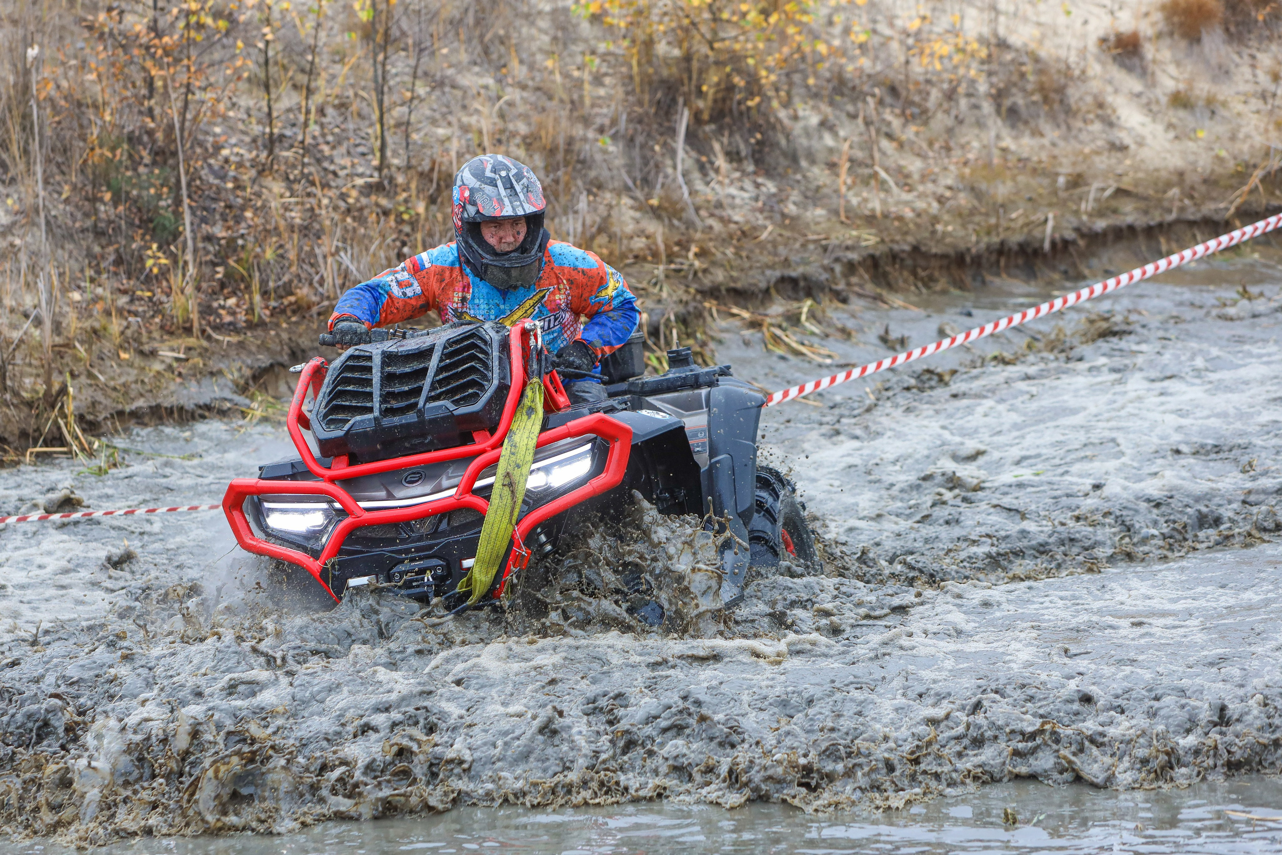 Гонки на квадроциклах Грязевое кольцо. Спортивный фотограф в Самаре