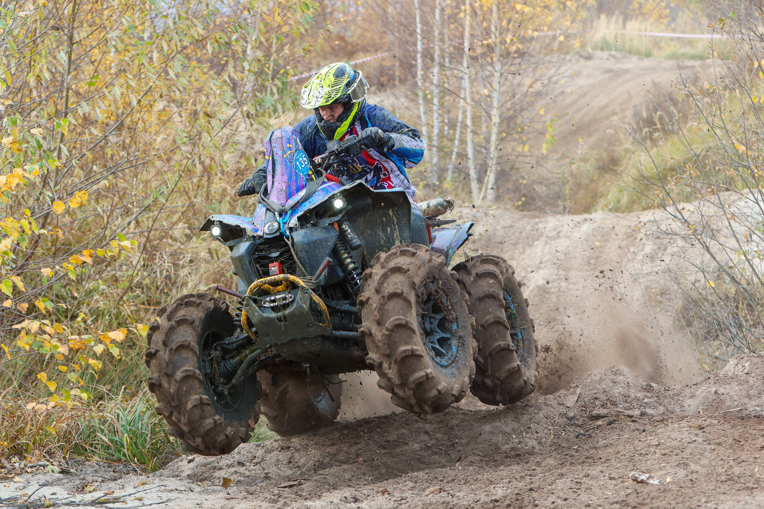 Гонки на квадроциклах Грязевое кольцо. Спортивный фотограф в Самаре