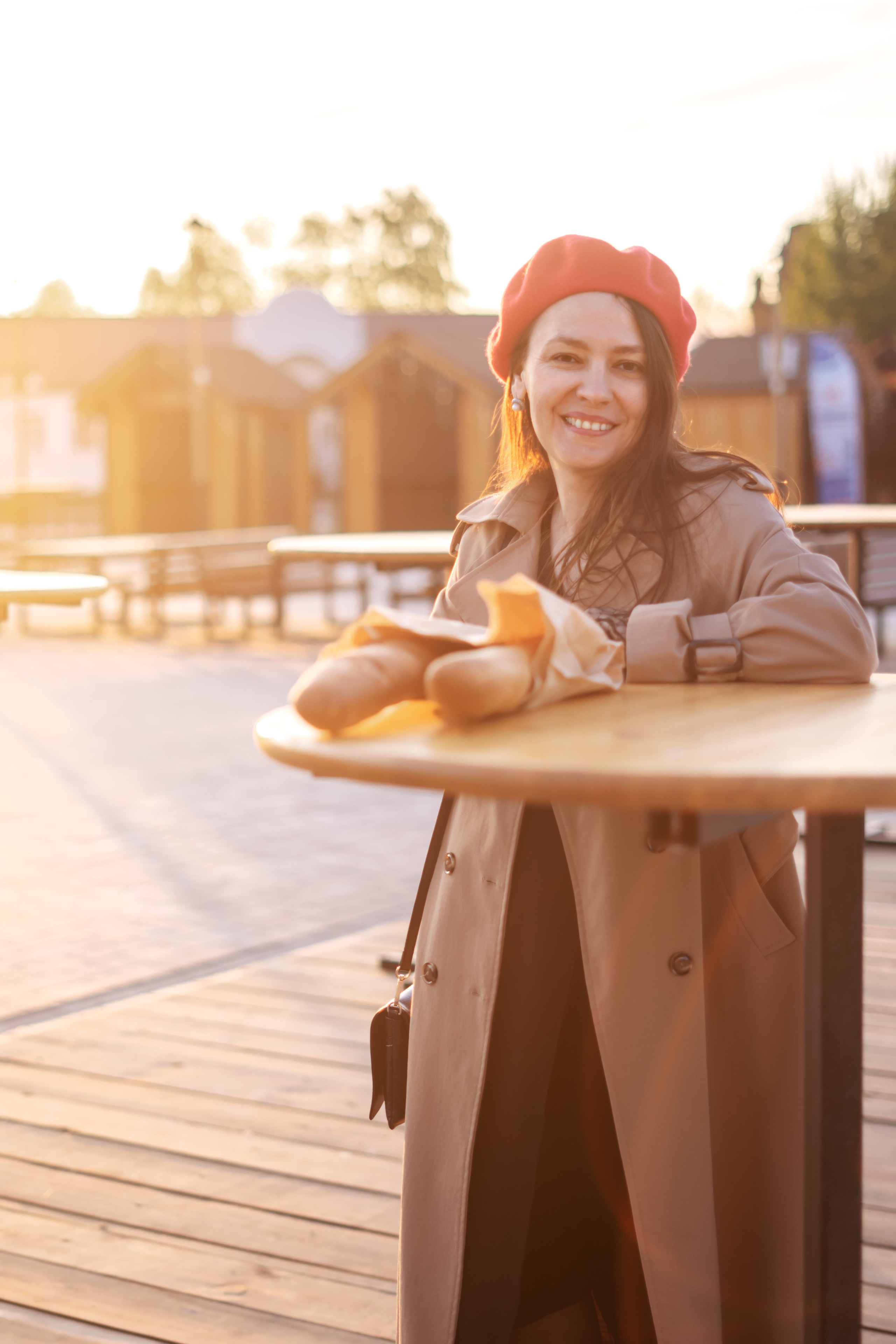 Надежда. Городская съемка во французком стиле. Мила Посвит Фотограф новорожденных в Тобольске