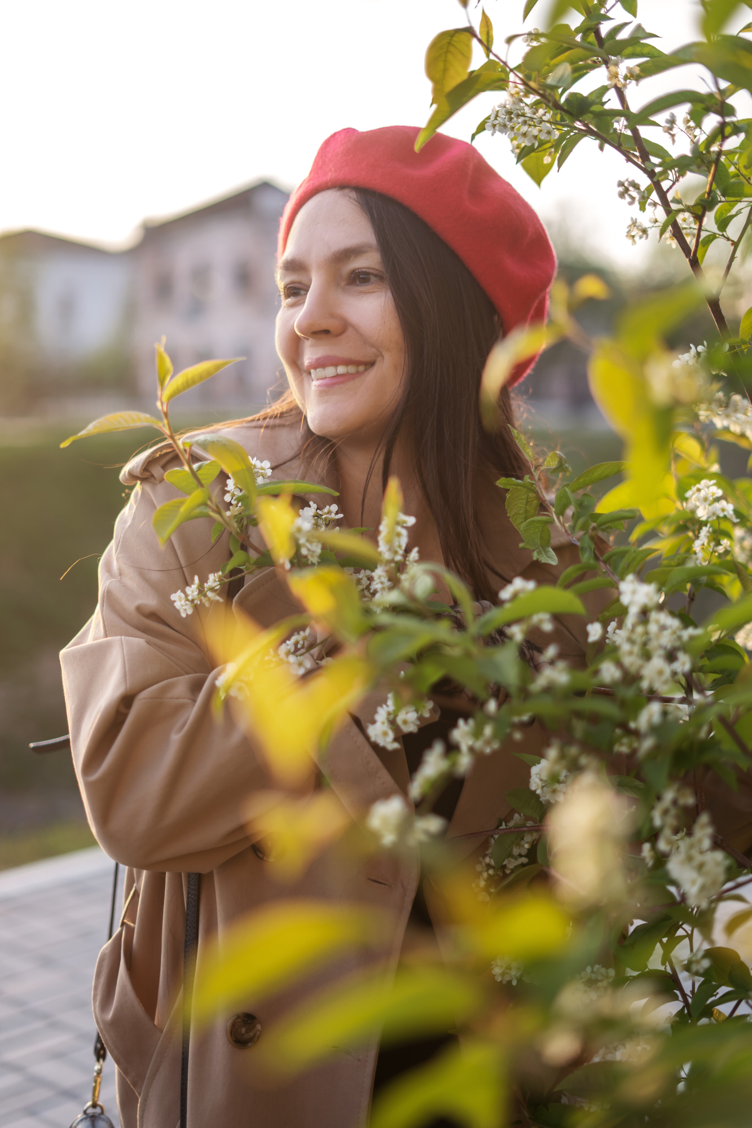 Надежда. Городская съемка во французком стиле. Мила Посвит Фотограф новорожденных в Тобольске