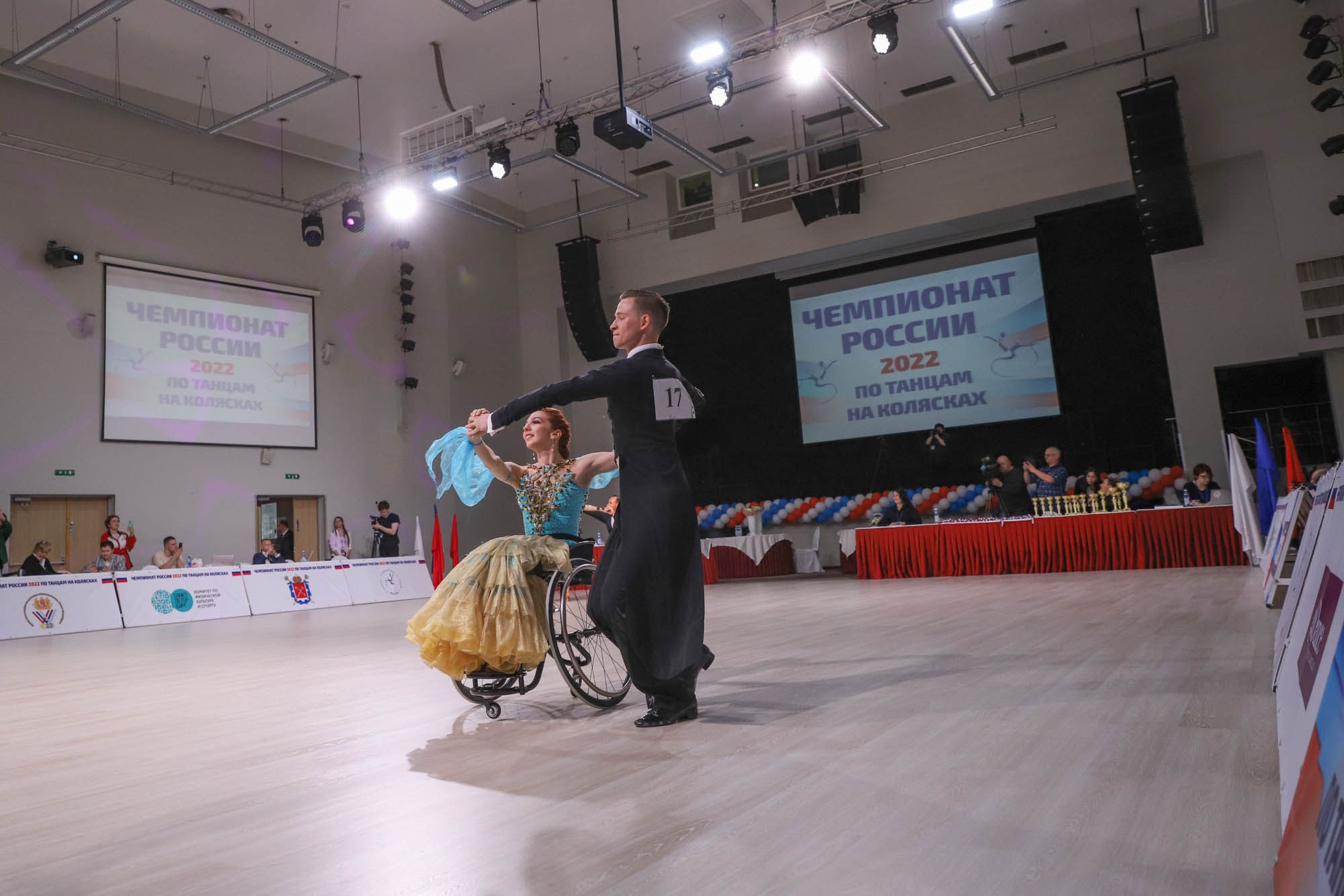 Чемпионат России по танцам на колясках. Фотограф Дарья Попова