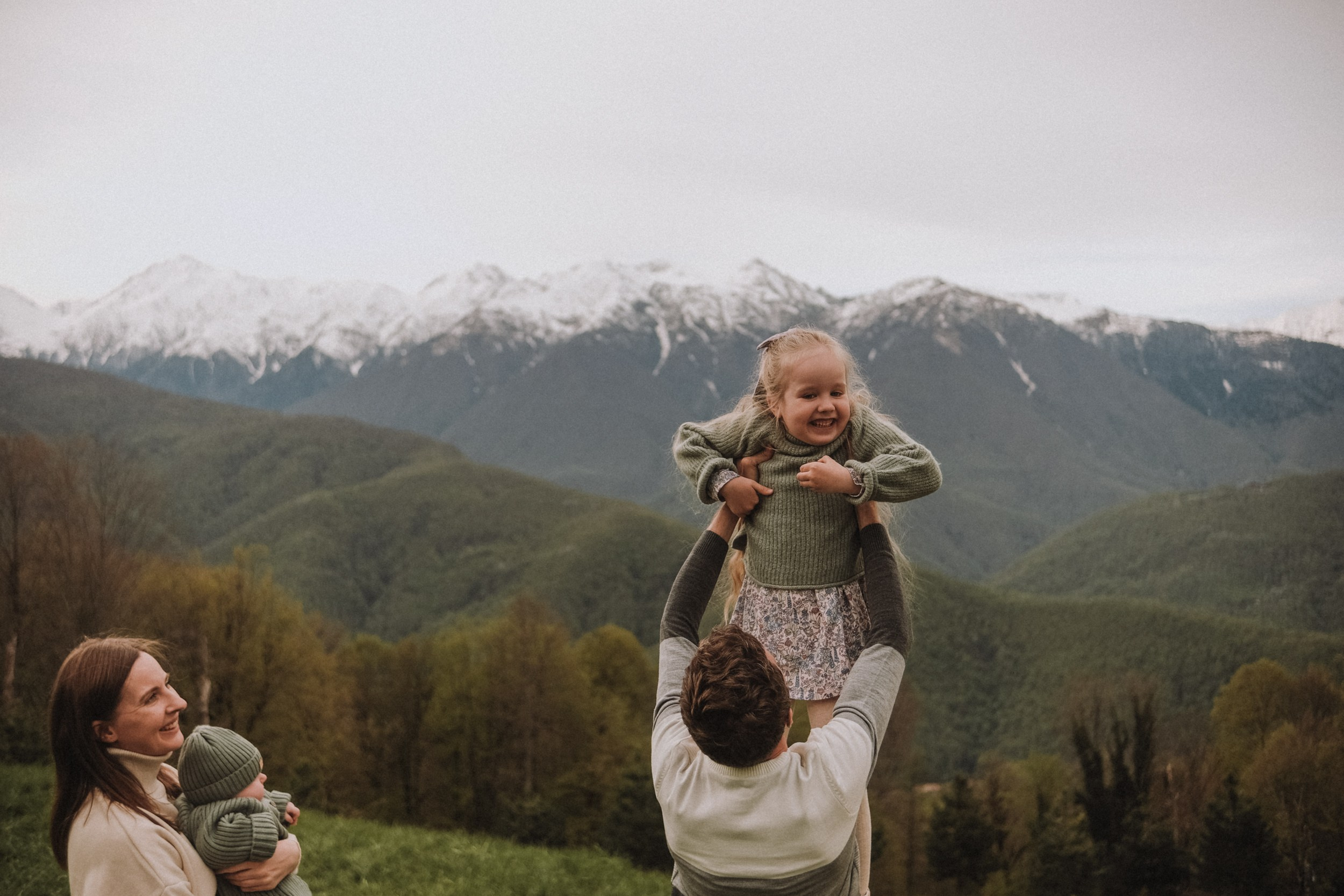 Семья Есении и Эмилии. Семейный фотограф Москва