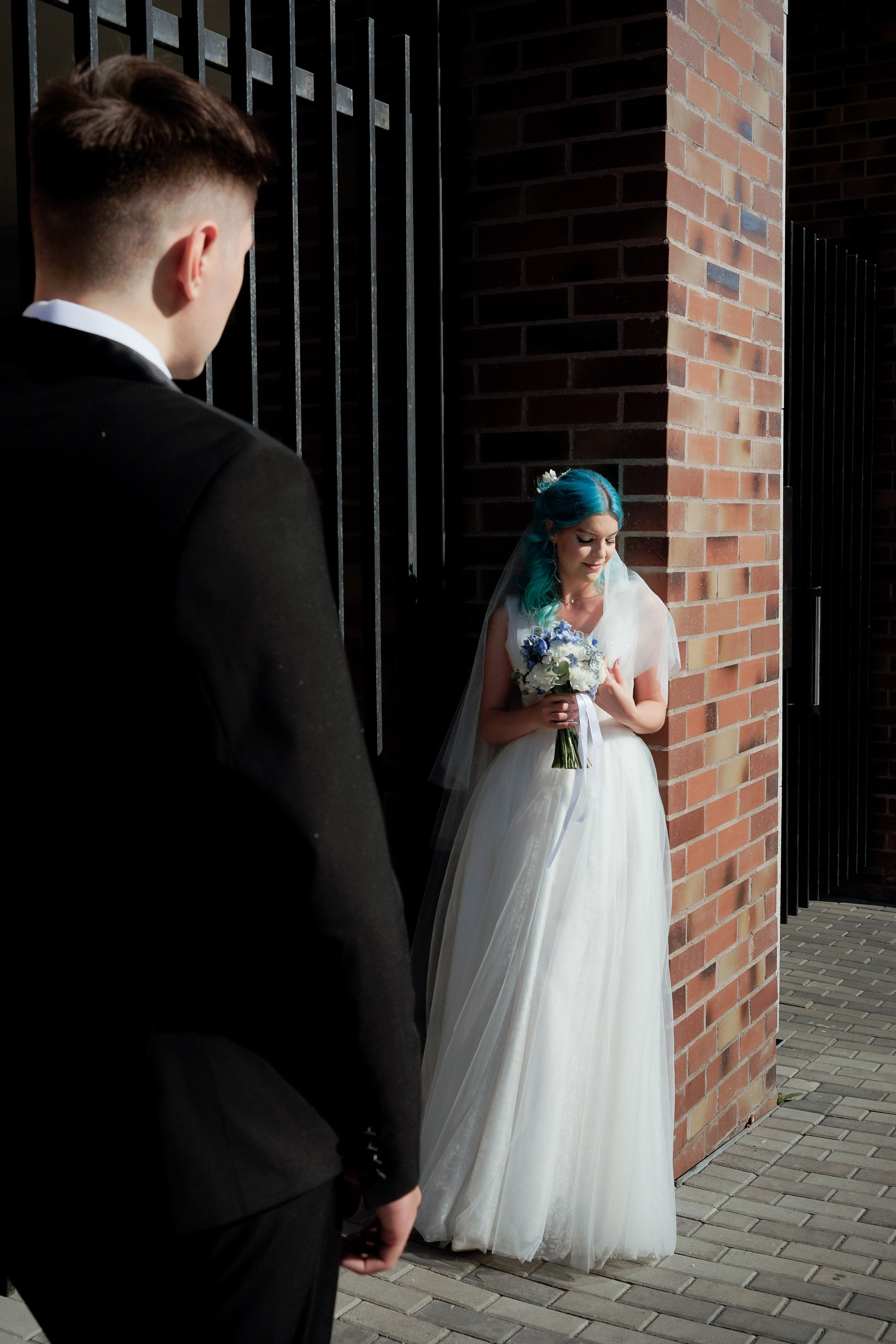 Свадебная прогулка в парке Екатеринбурга