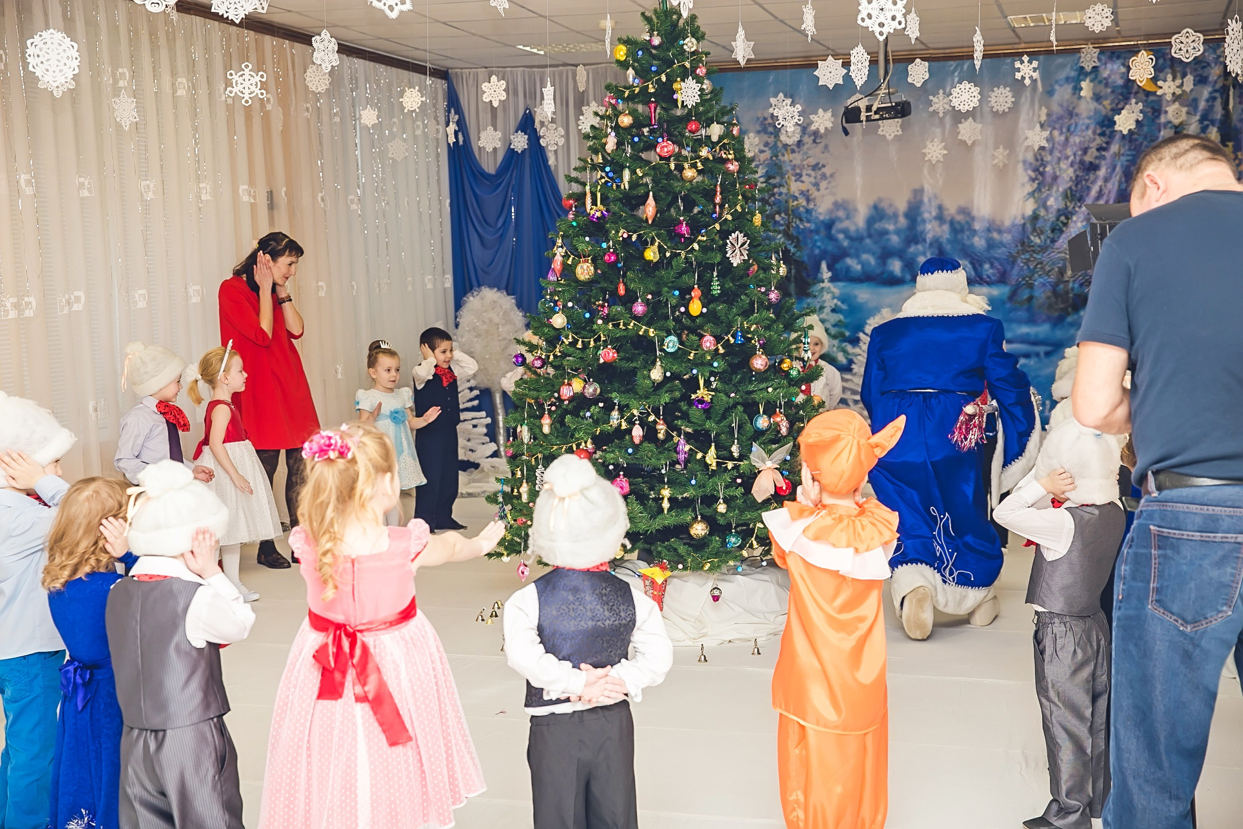 Новый год в саду. Семейный и детский фотограф в Нижнем Новгороде