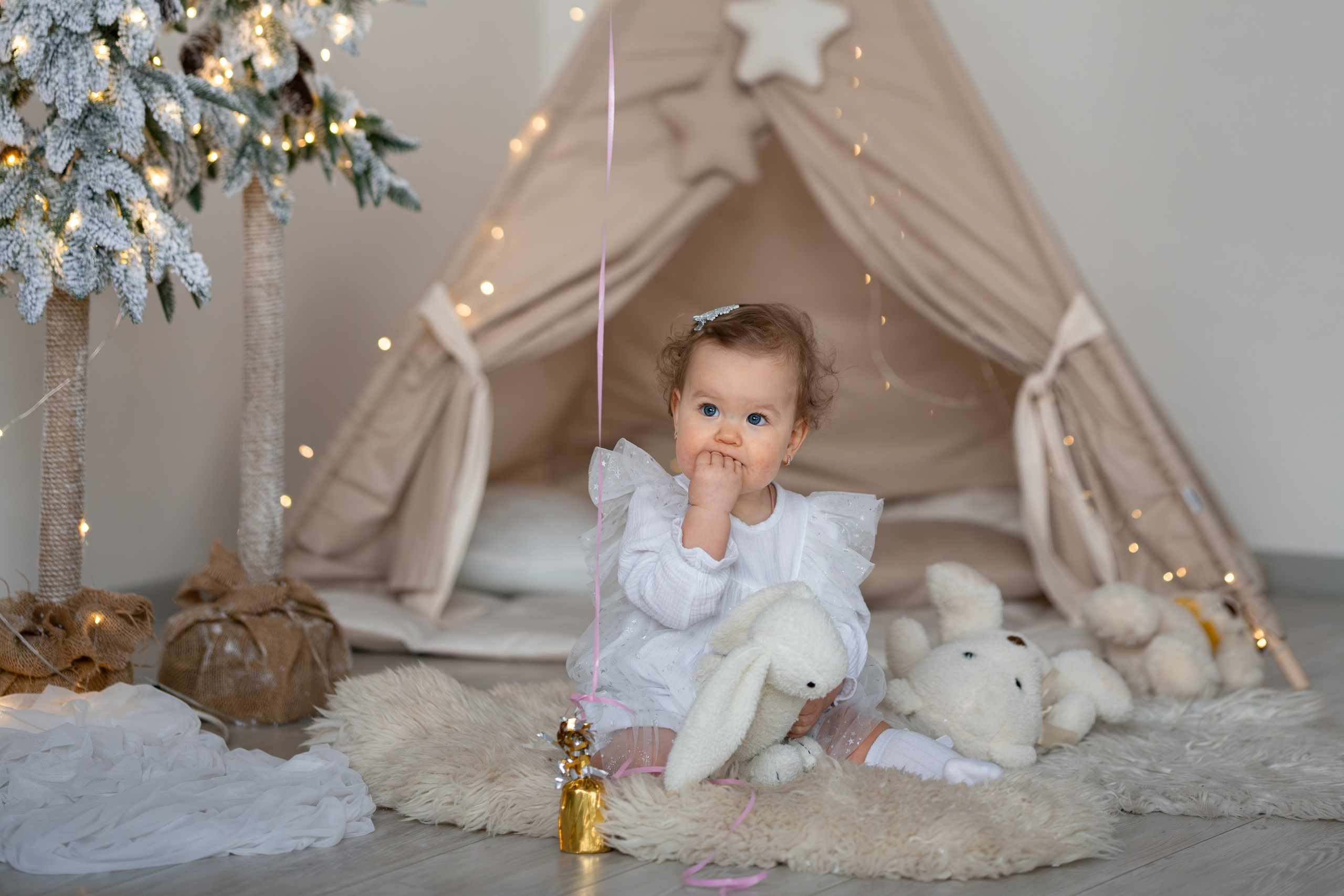 Годик прекрасной малышки Марики. Семейный и портретный фотограф в Санкт-Петербурге Татьяна Гримоть