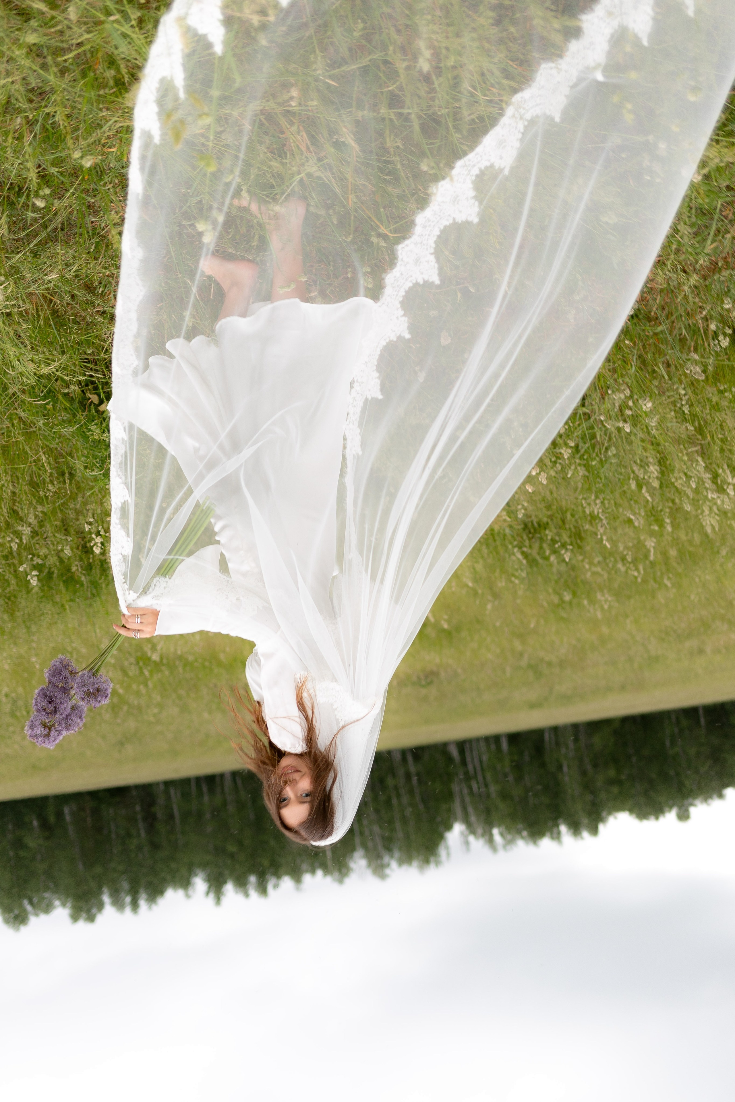 Утро невесты в поле