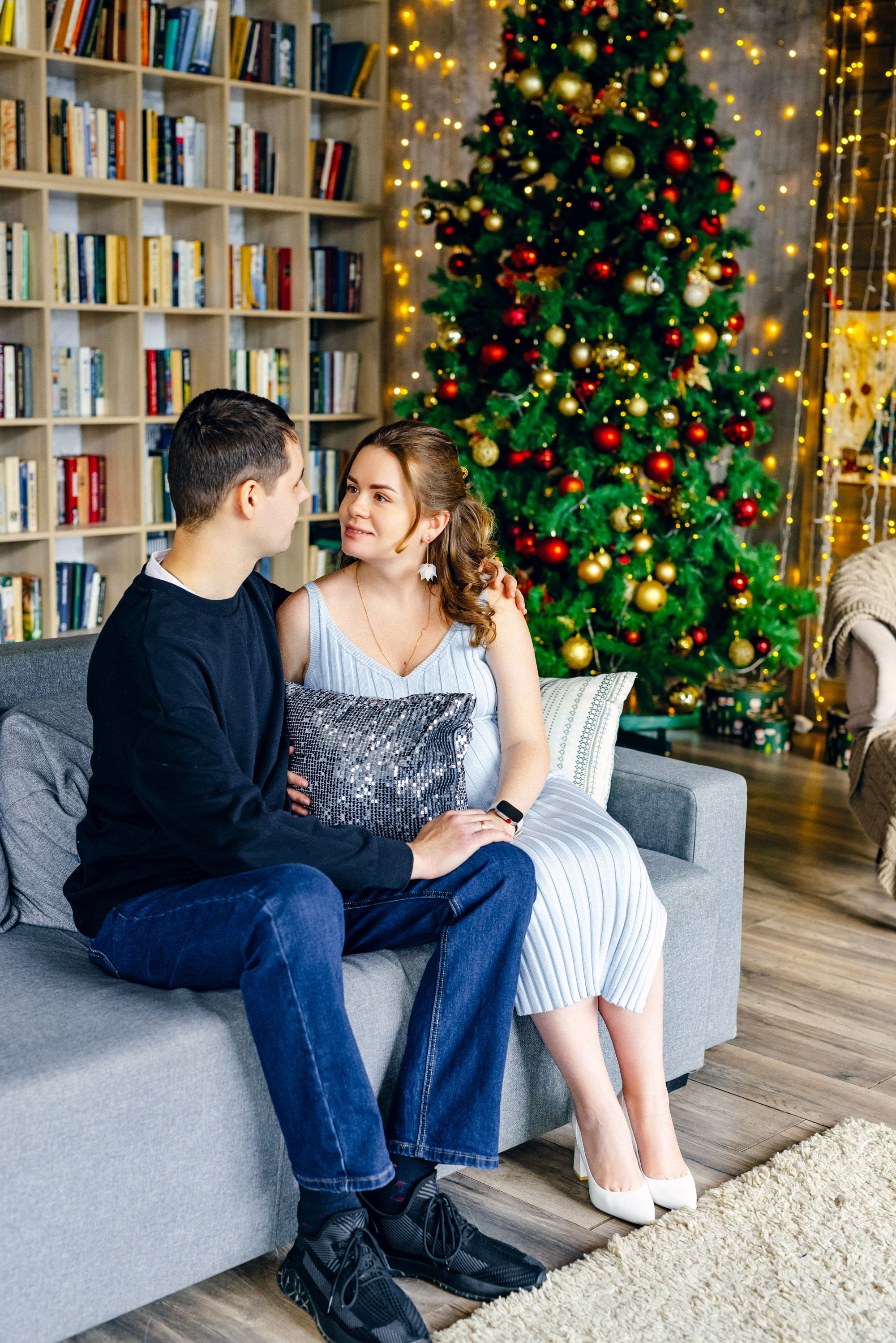 Новогодняя фотосессия. Фотостудия в Москве LUXARTPHOTO