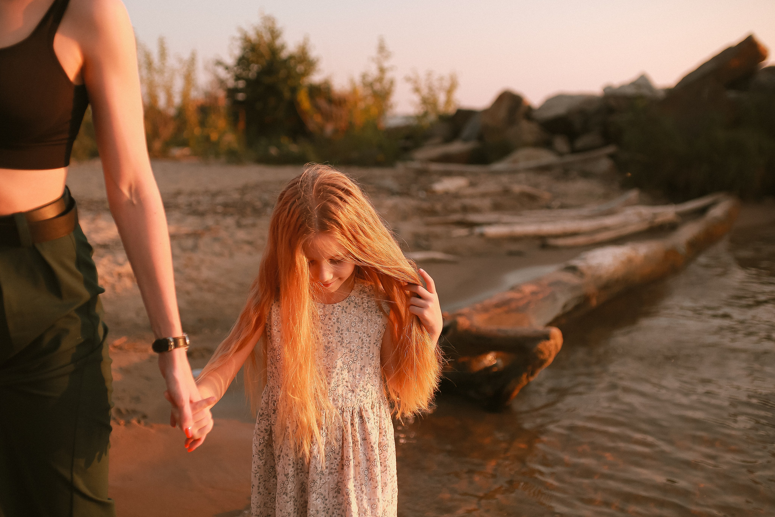 На закате. Семейный фотограф в Новосибирске Екатерина Сафронова