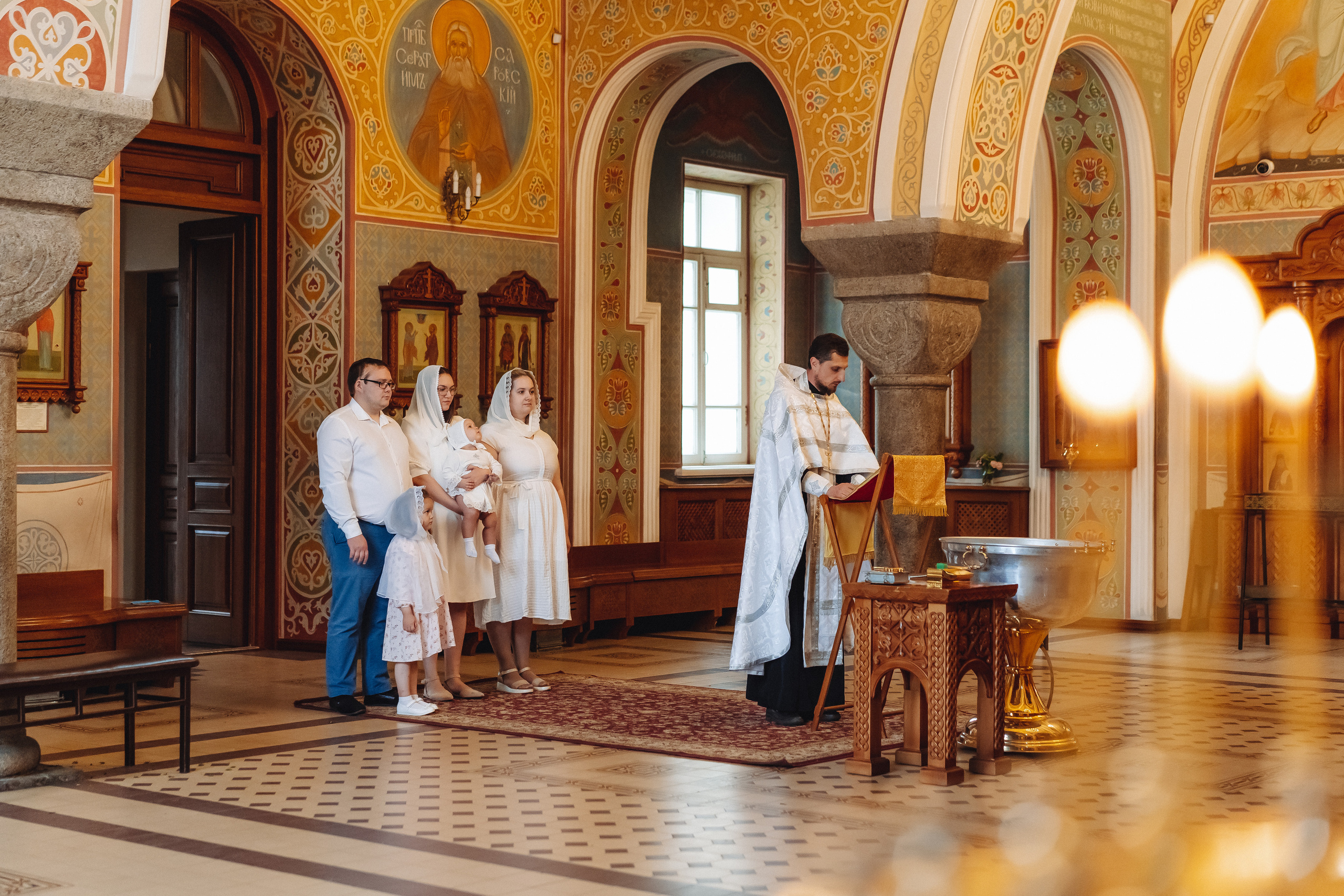 Крещение. Семейный и контент фотограф в Красноярске Власова Екатерина