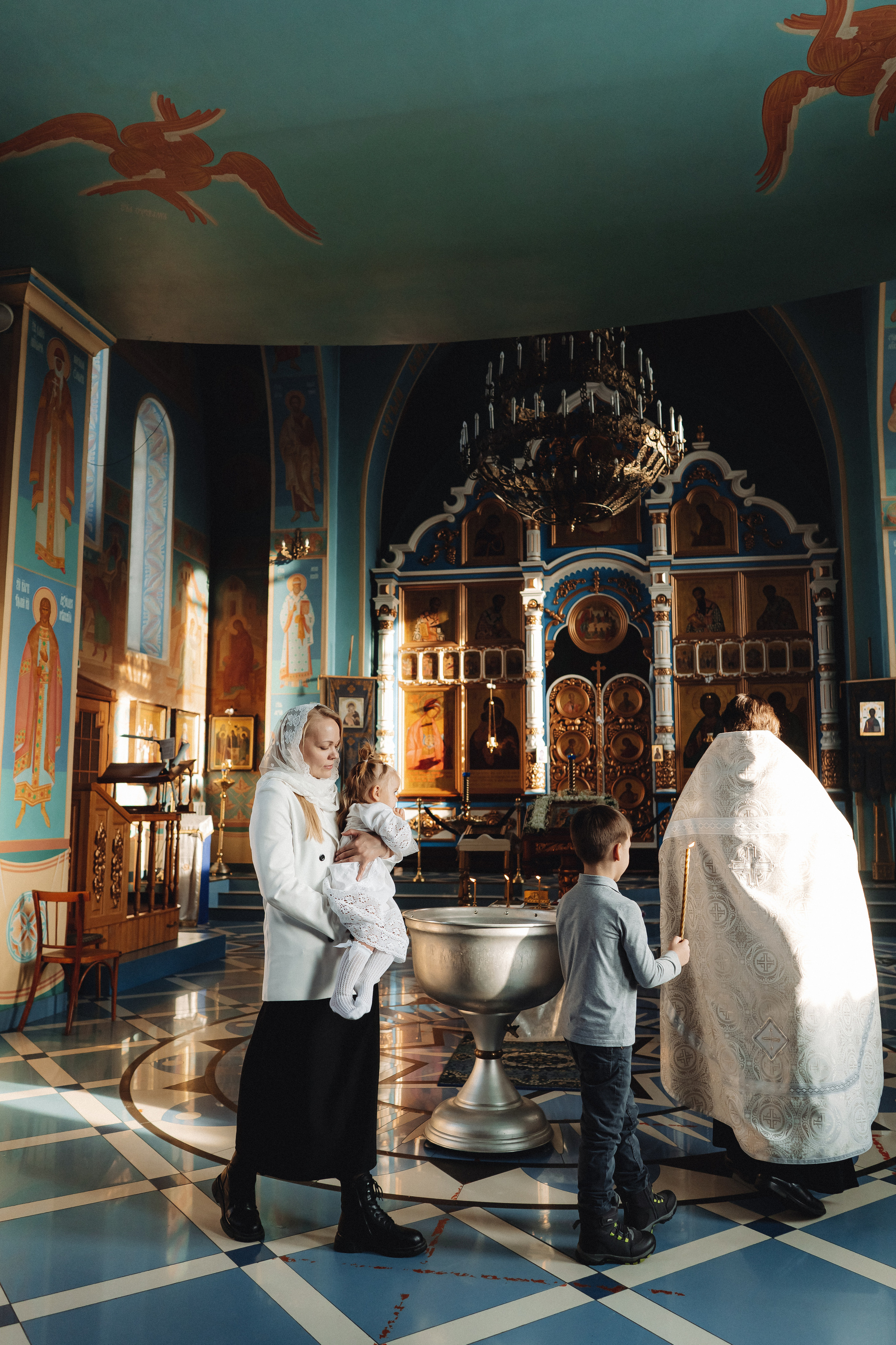 Крещение. Семейный и контент фотограф в Красноярске Власова Екатерина