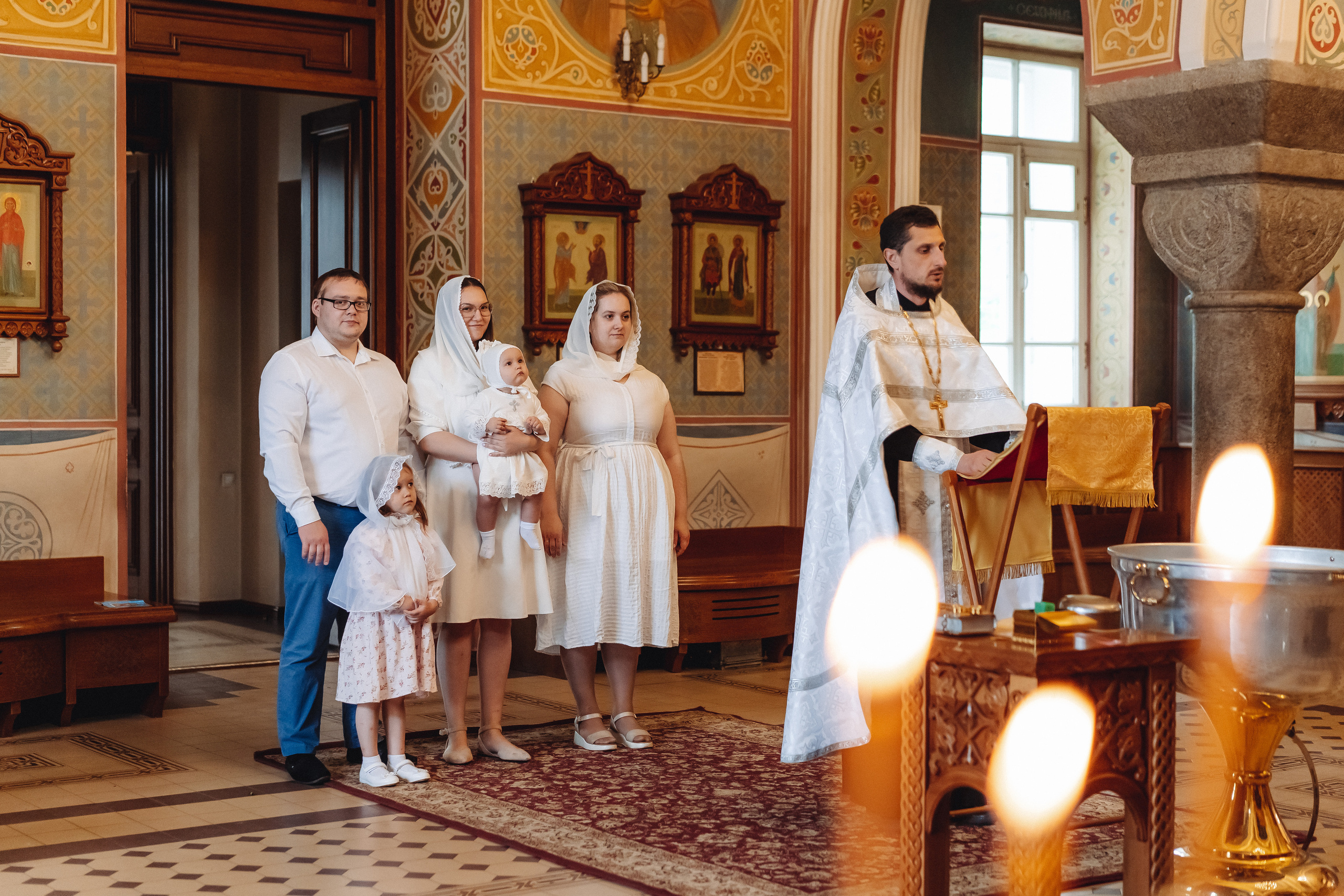 Крещение. Семейный и контент фотограф в Красноярске Власова Екатерина