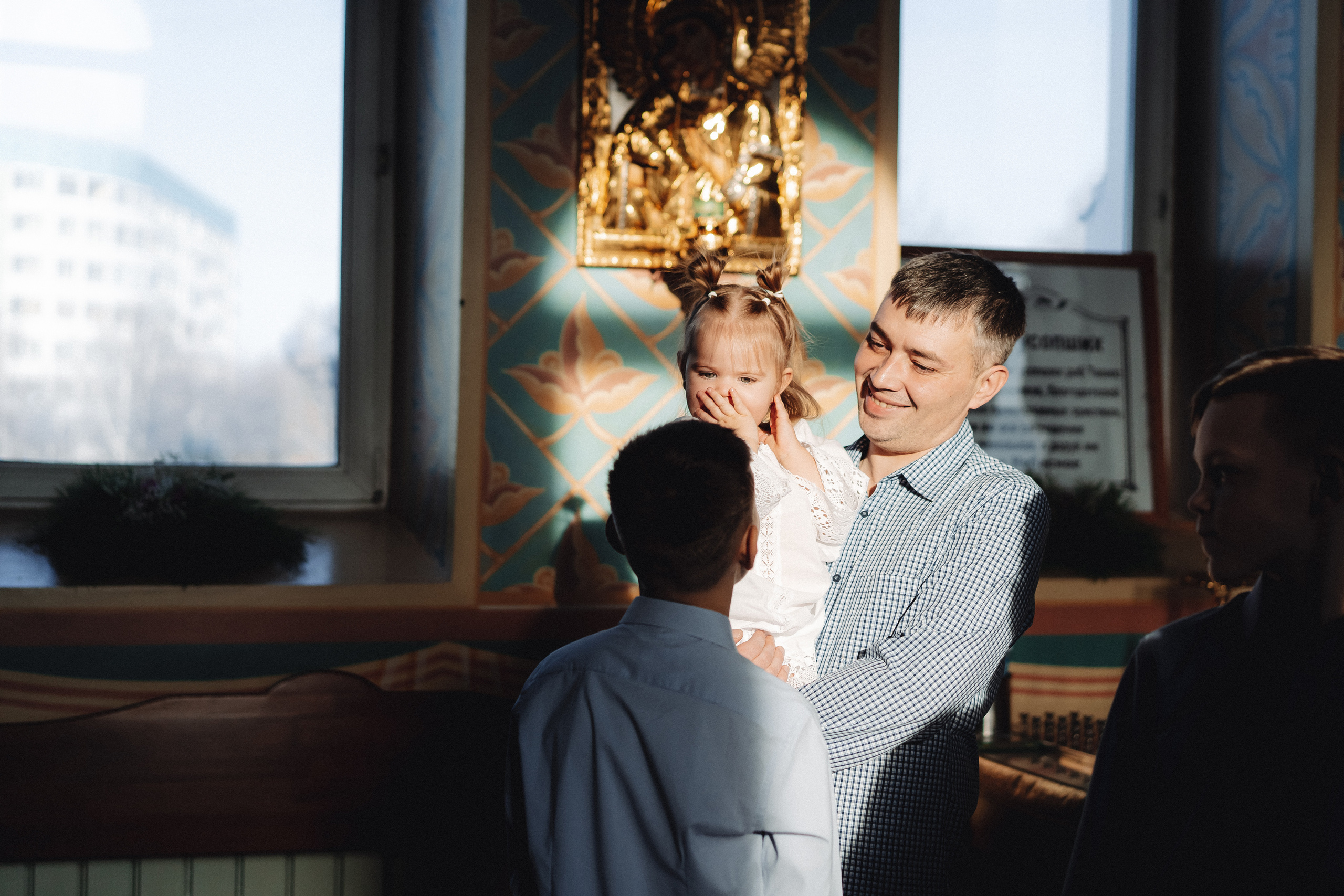 Крещение. Семейный и контент фотограф в Красноярске Власова Екатерина