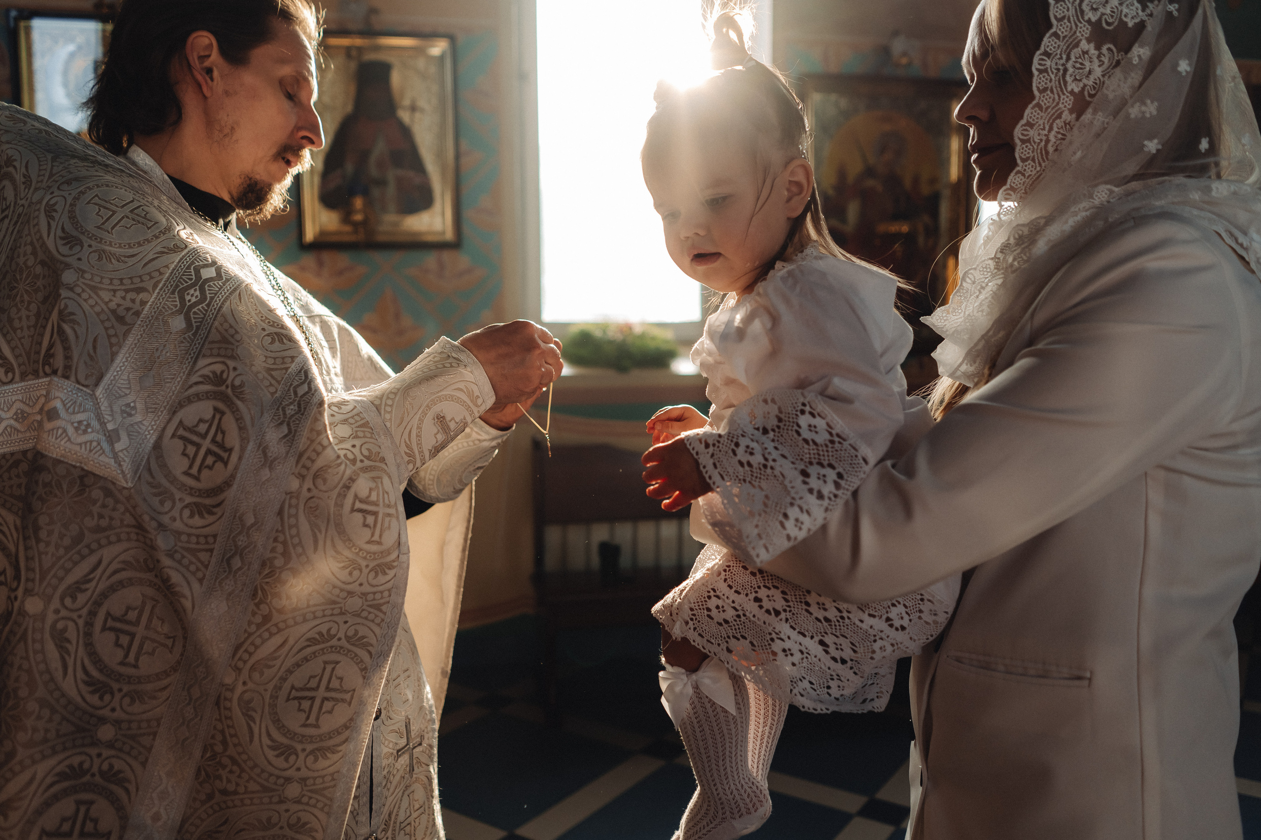 Крещение. Семейный и контент фотограф в Красноярске Власова Екатерина