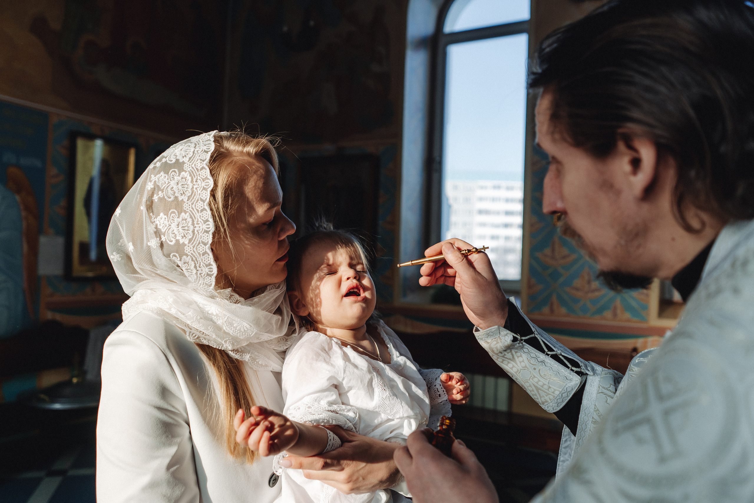 Крещение. Семейный и контент фотограф в Красноярске Власова Екатерина