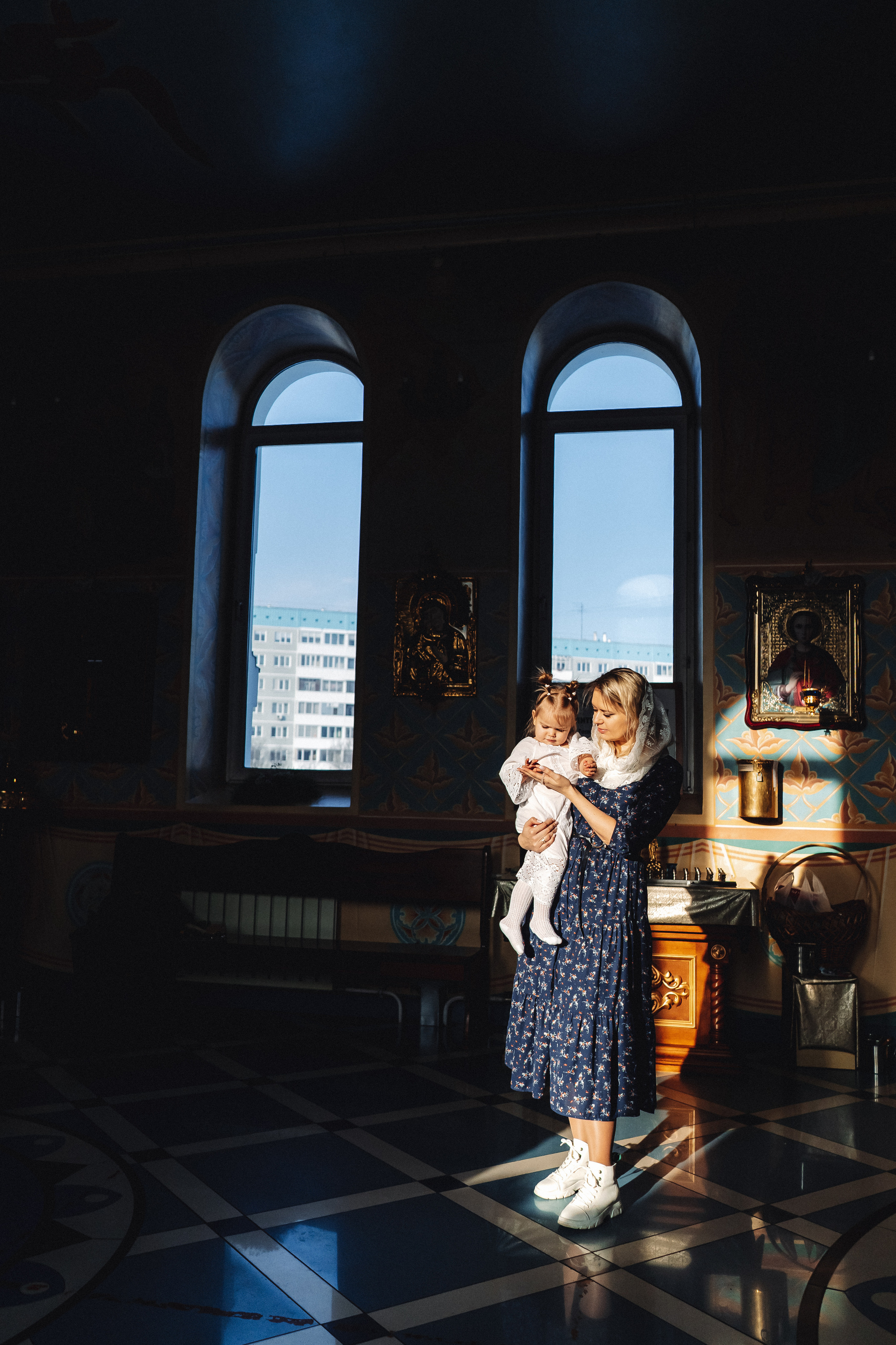 Крещение. Семейный и контент фотограф в Красноярске Власова Екатерина