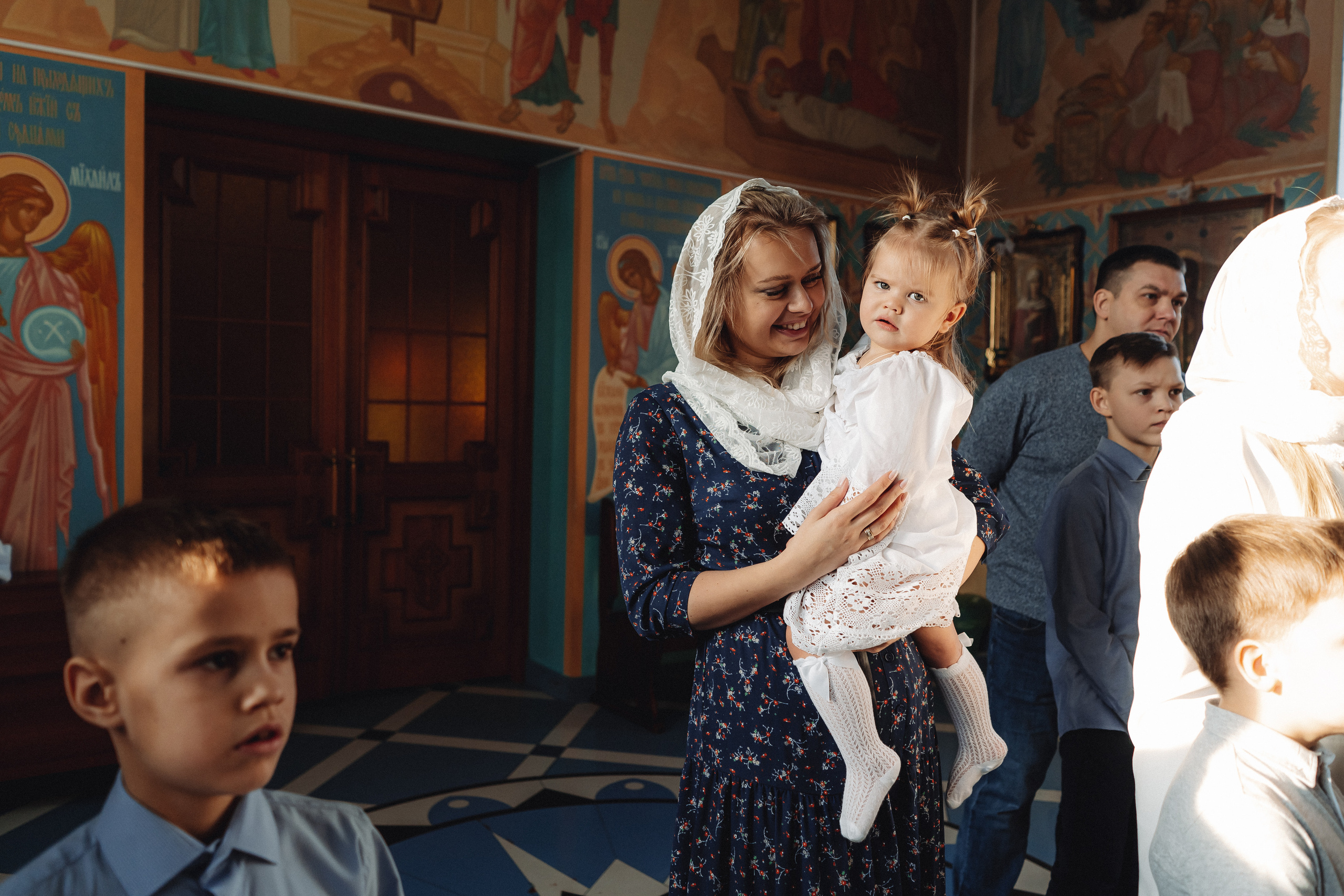 Крещение. Семейный и контент фотограф в Красноярске Власова Екатерина